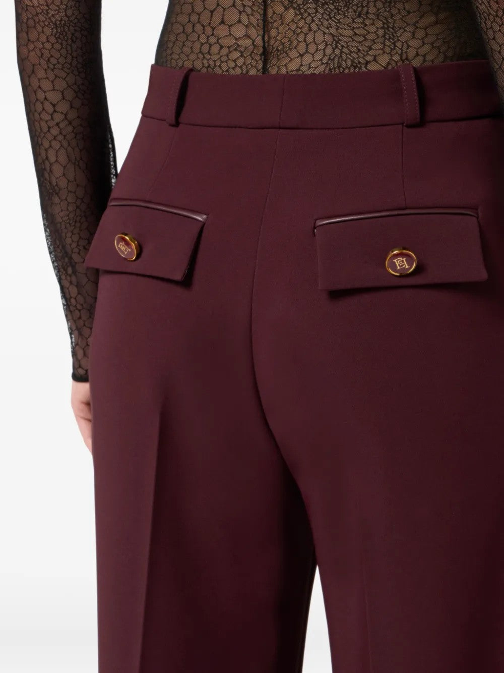 Elisabetta Franchi PANTALONI Rosso