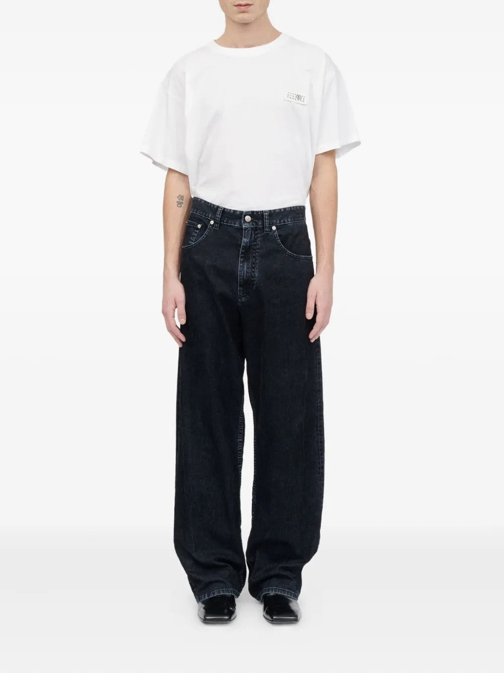 Mm6 Maison Margiela PANTALONI Nero