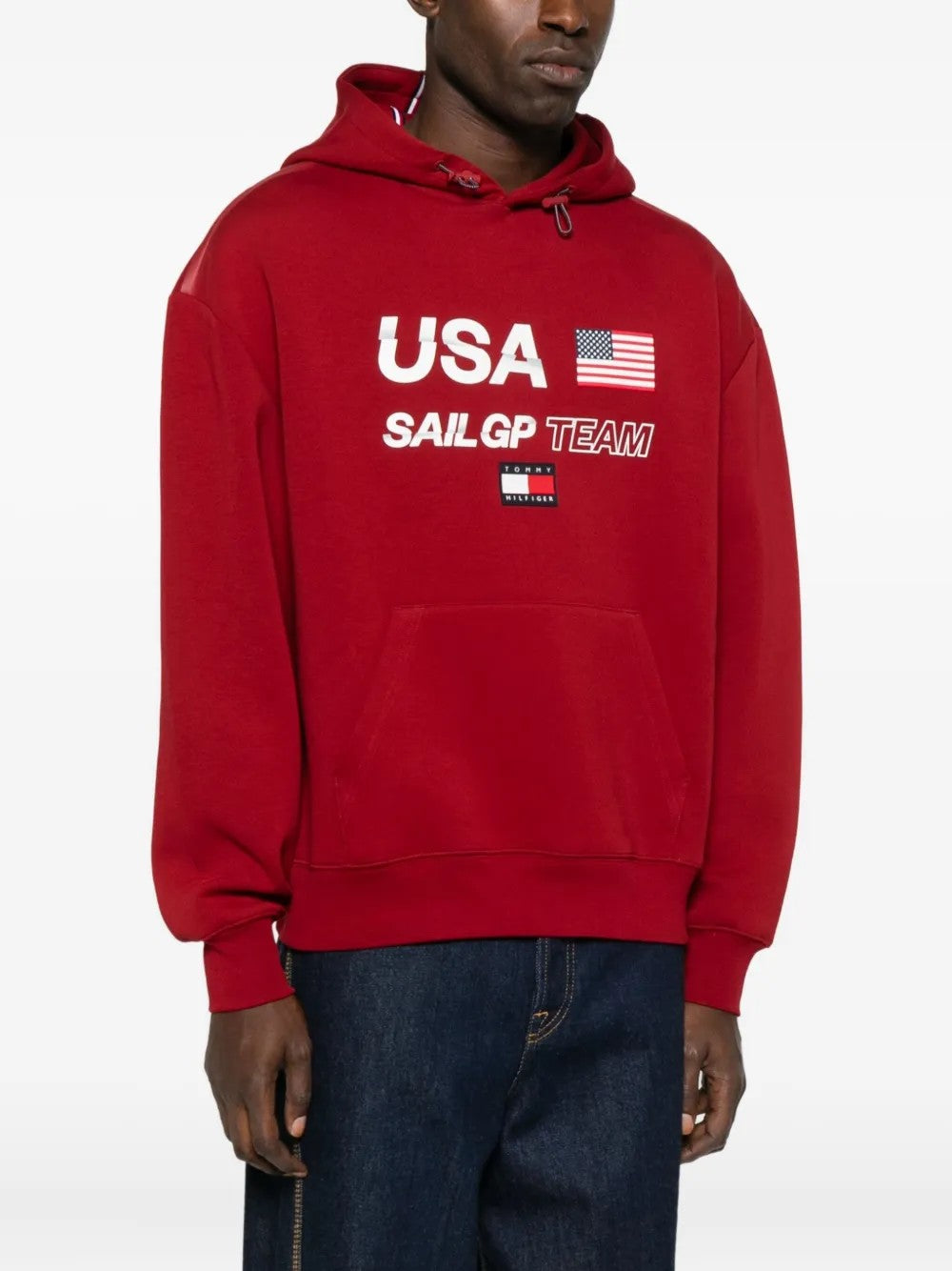 Tommy X Sail Gp Sufa25 FELPE Rosso