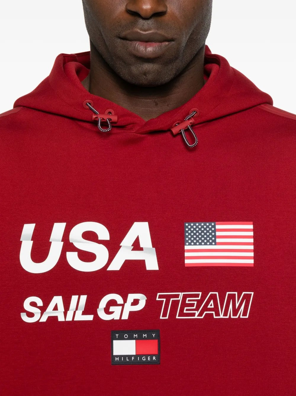 Tommy X Sail Gp Sufa25 FELPE Rosso