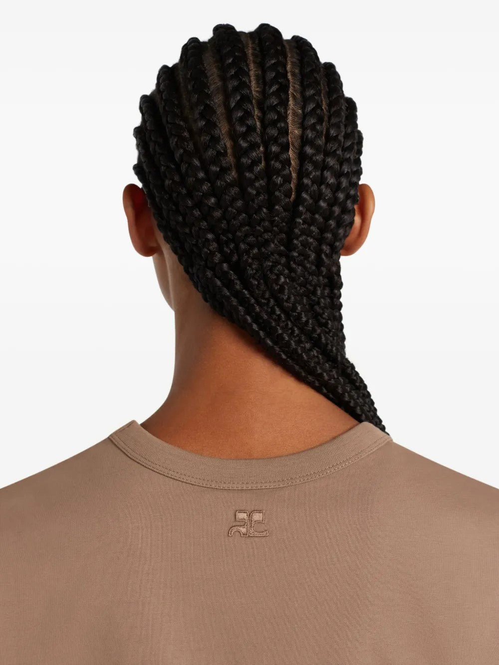 Courreges T-SHIRT Marrone