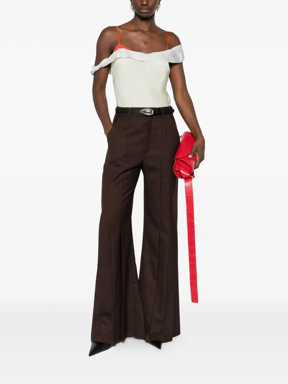 Sefr PANTALONI Marrone