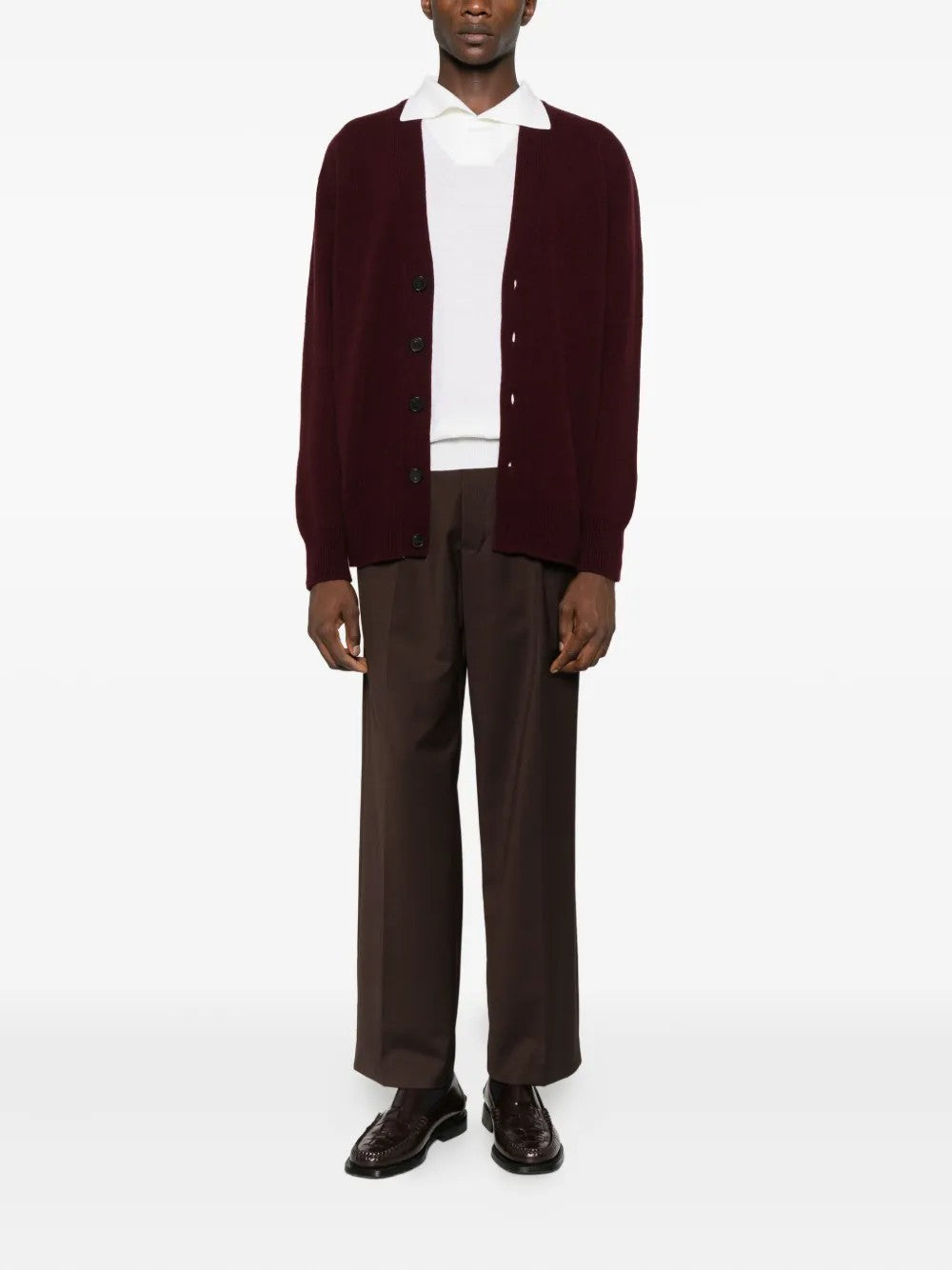 Amaranto PANTALONI Marrone