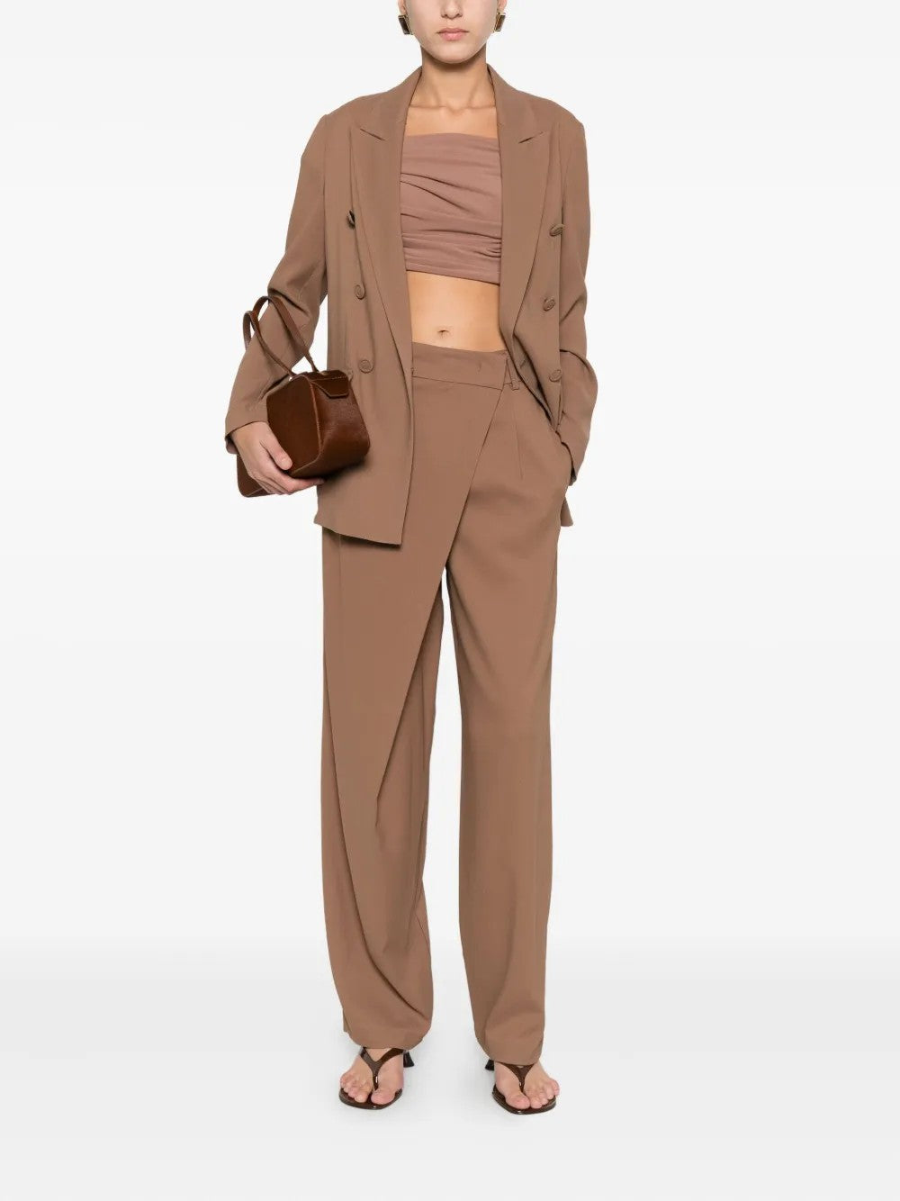 Carla G PANTALONI Marrone