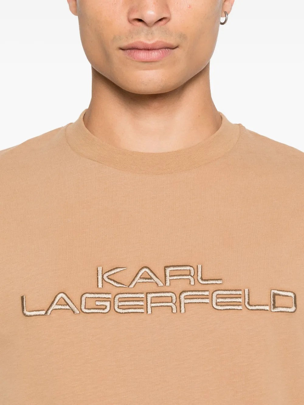 Karl Lagerfeld T-SHIRT Marrone