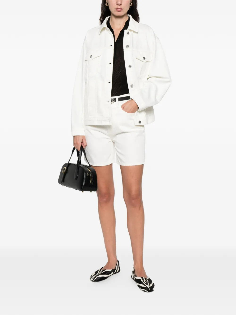 Anine Bing PANTALONI Bianco