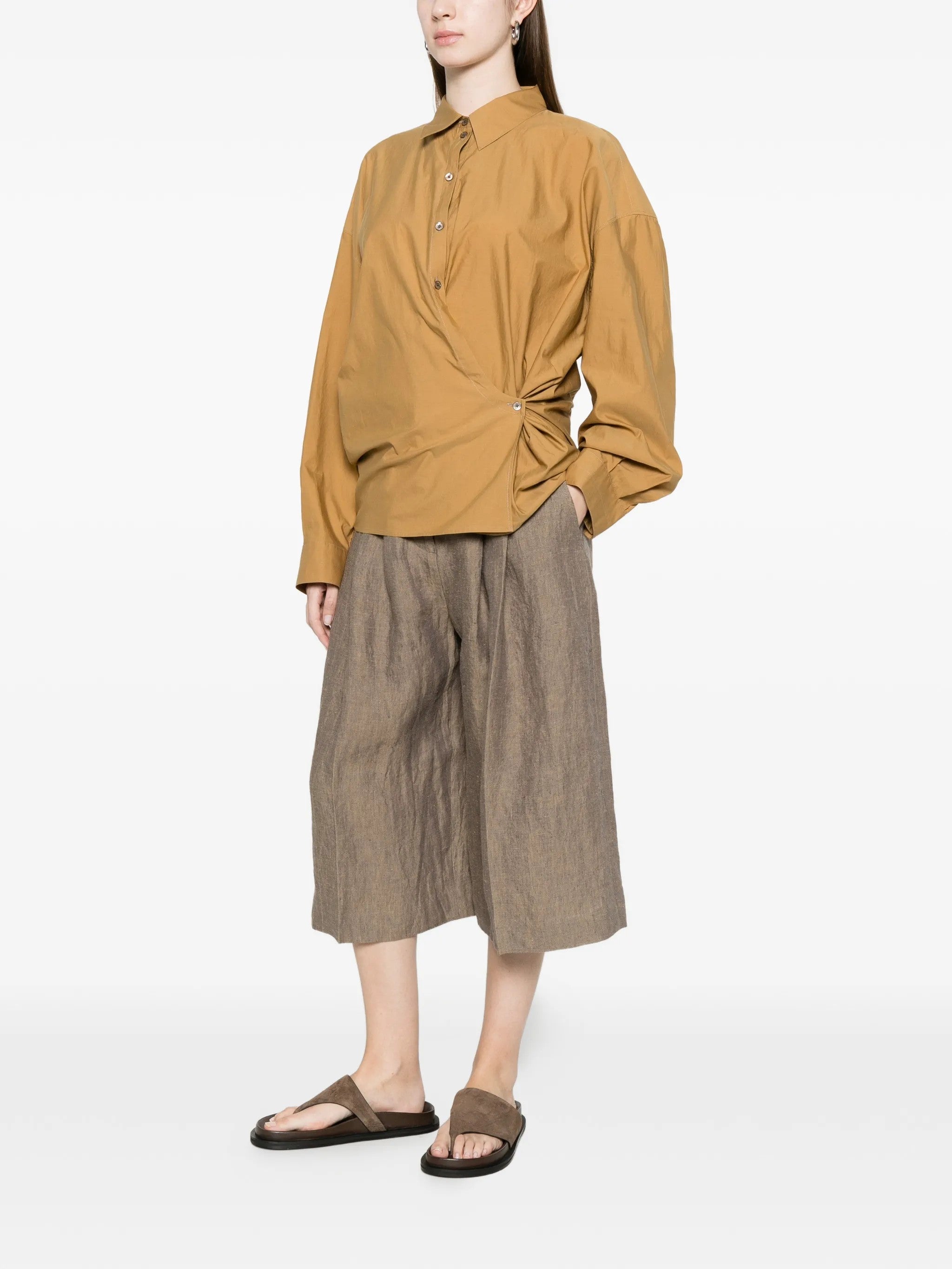 Lemaire CAMICIE Marrone