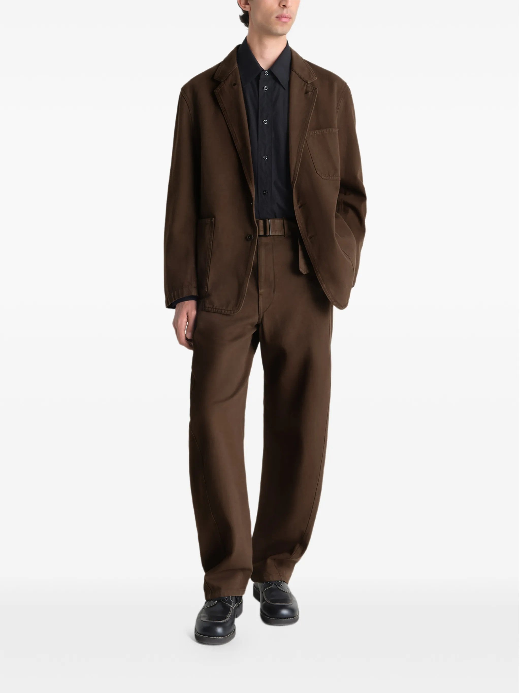 Lemaire PANTALONI Marrone