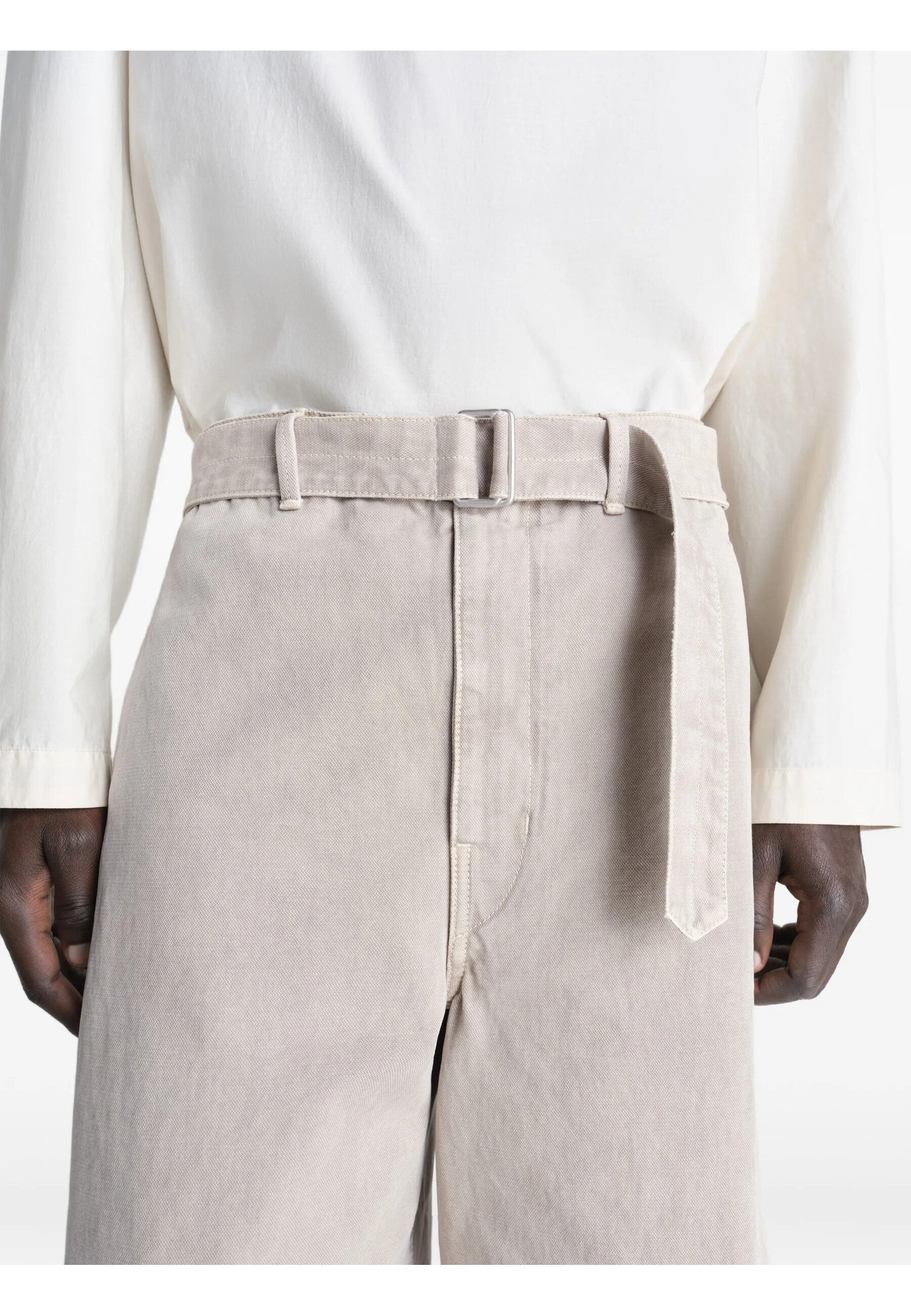 Lemaire PANTALONI Bianco