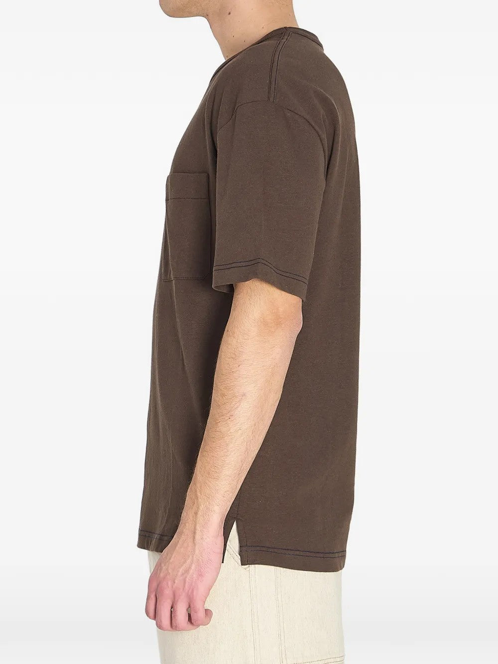 Lemaire T-SHIRT Marrone
