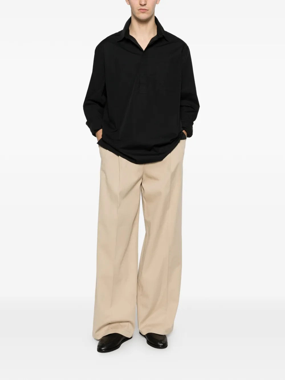 Paolo Pecora CAMICIE Nero