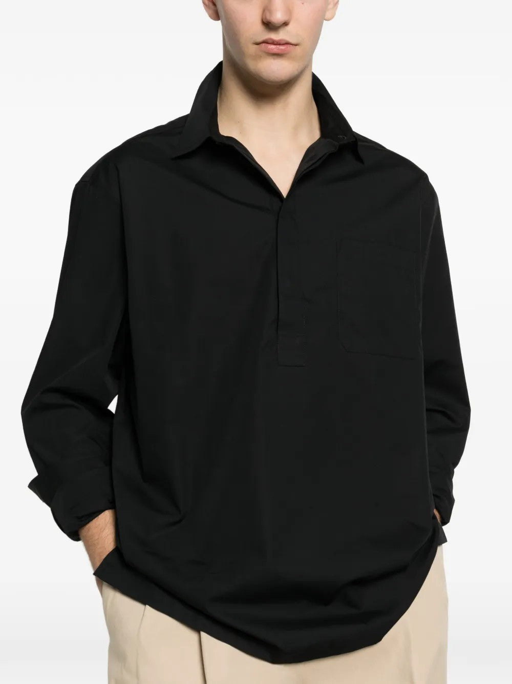 Paolo Pecora CAMICIE Nero