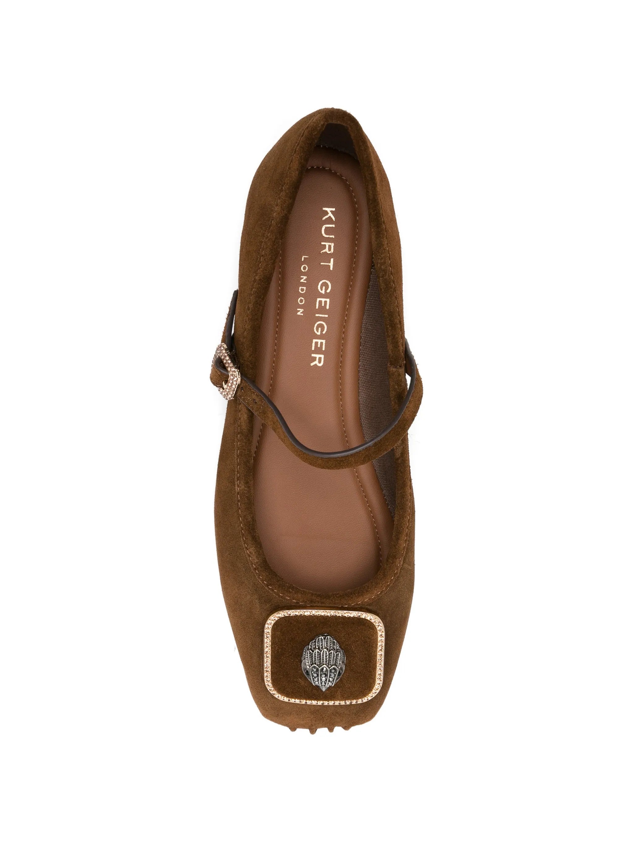 Kurt Geiger London BALLERINE Marrone