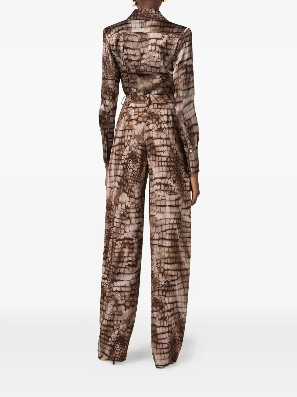 Elisabetta Franchi PANTALONI Marrone