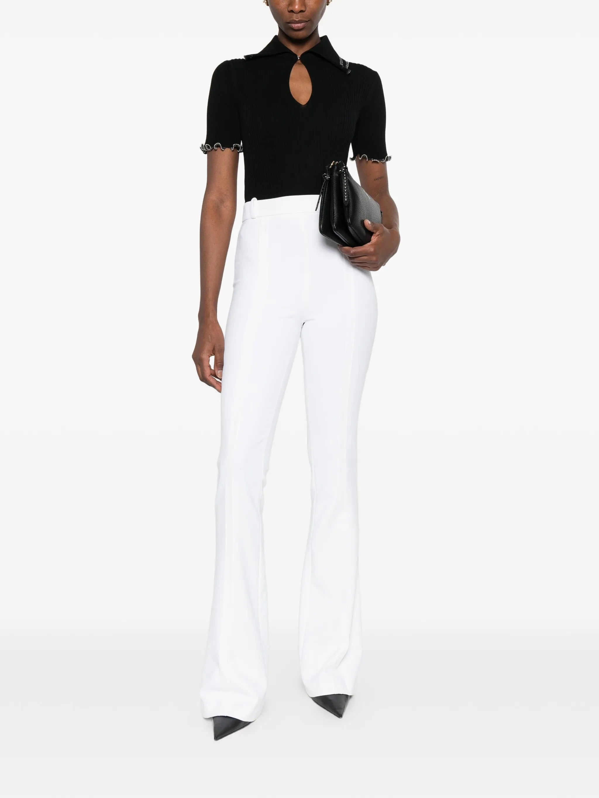 Elisabetta Franchi PANTALONI Bianco