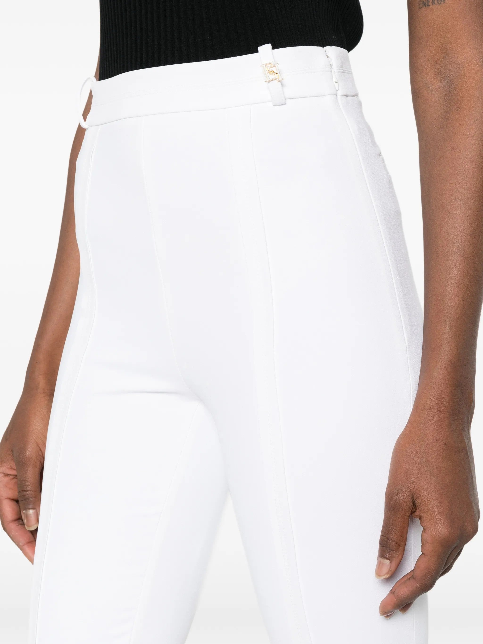 Elisabetta Franchi PANTALONI Bianco