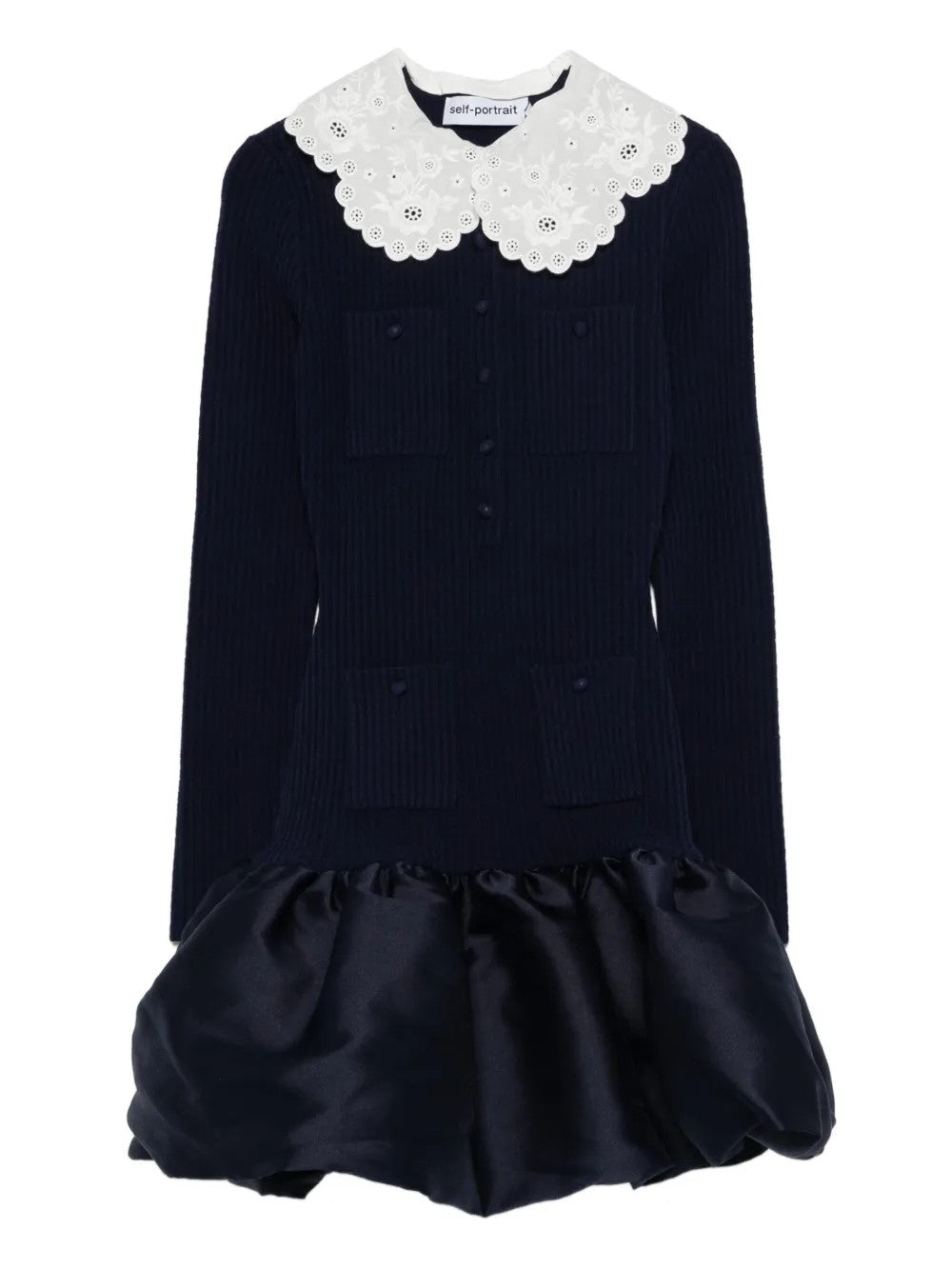 Self-portrait VESTITI Blu