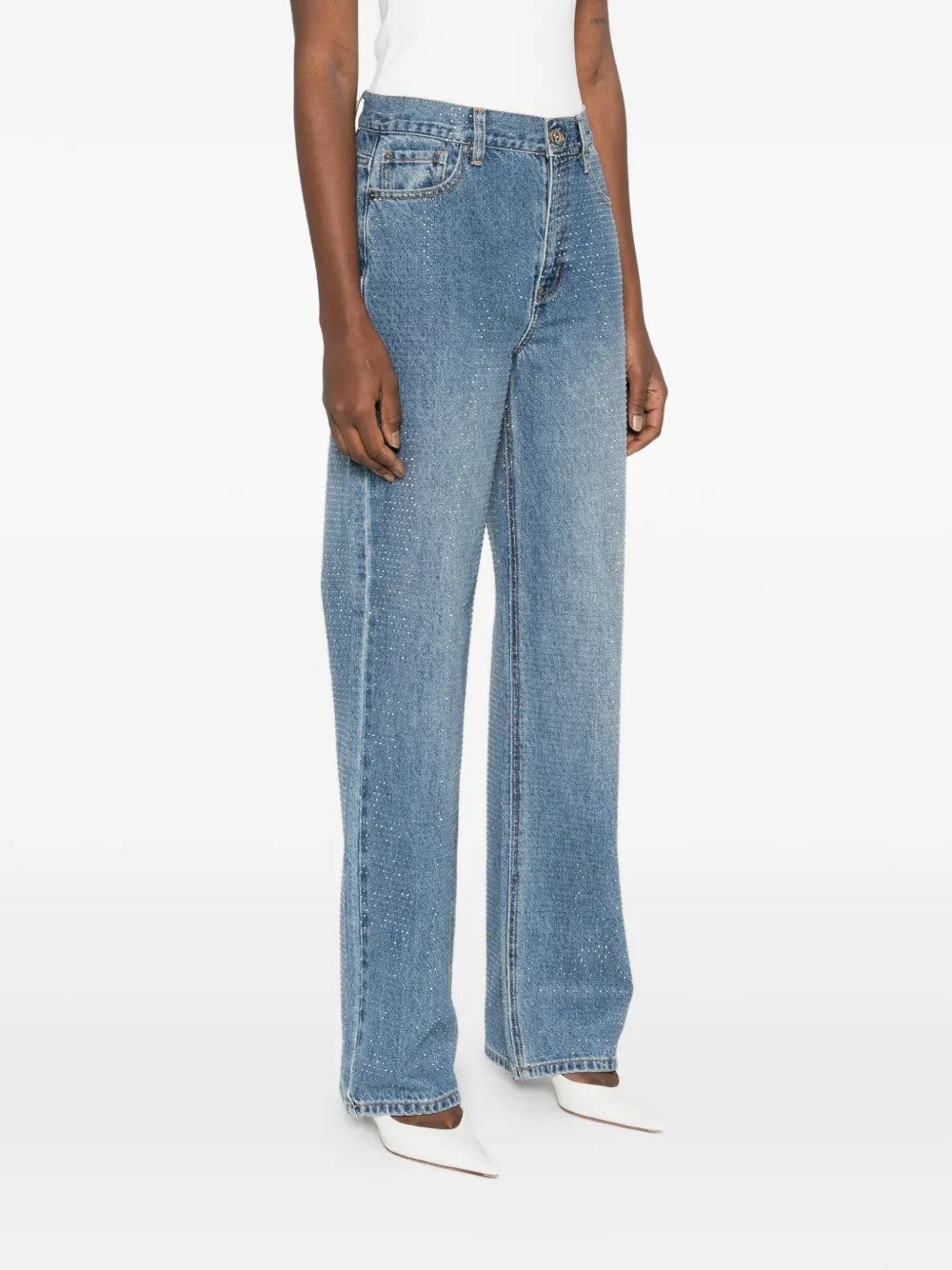 Self-portrait JEANS Blu