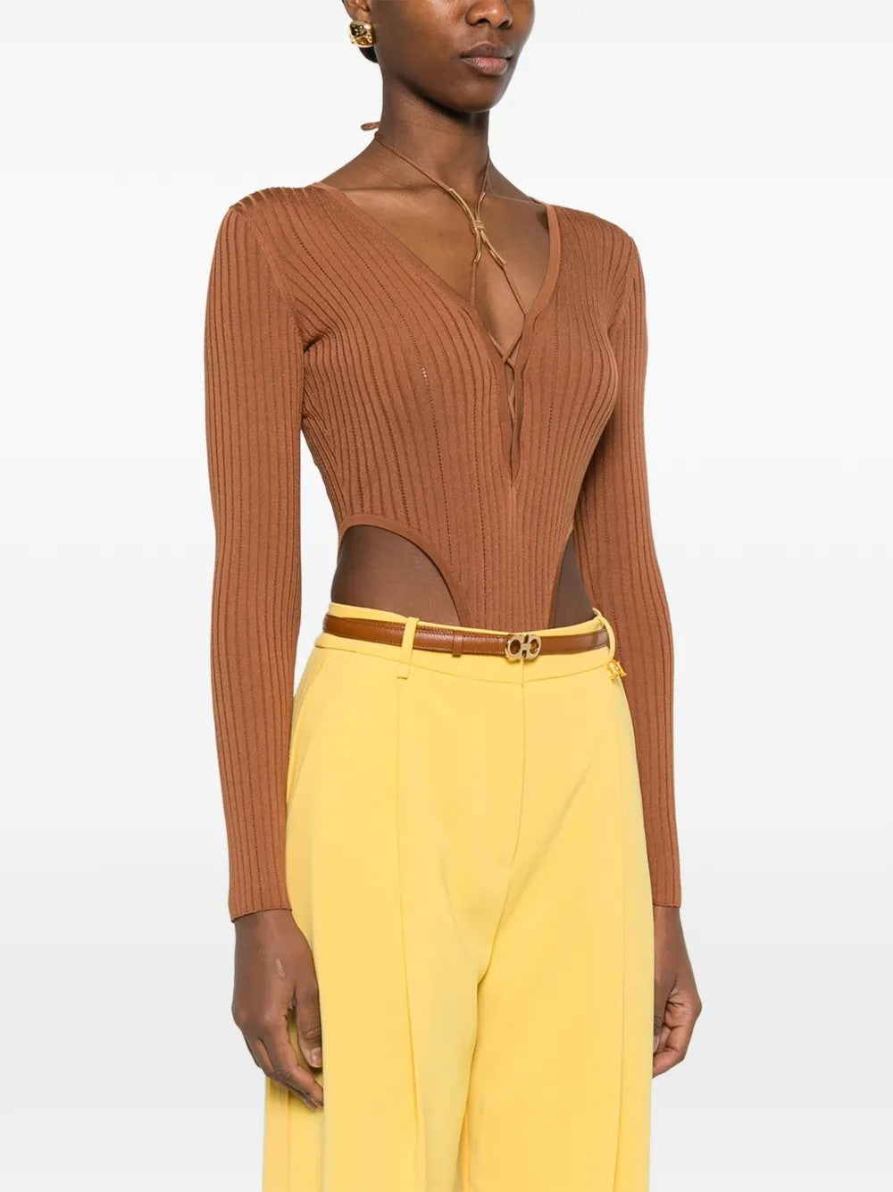 Elisabetta Franchi TOP Marrone