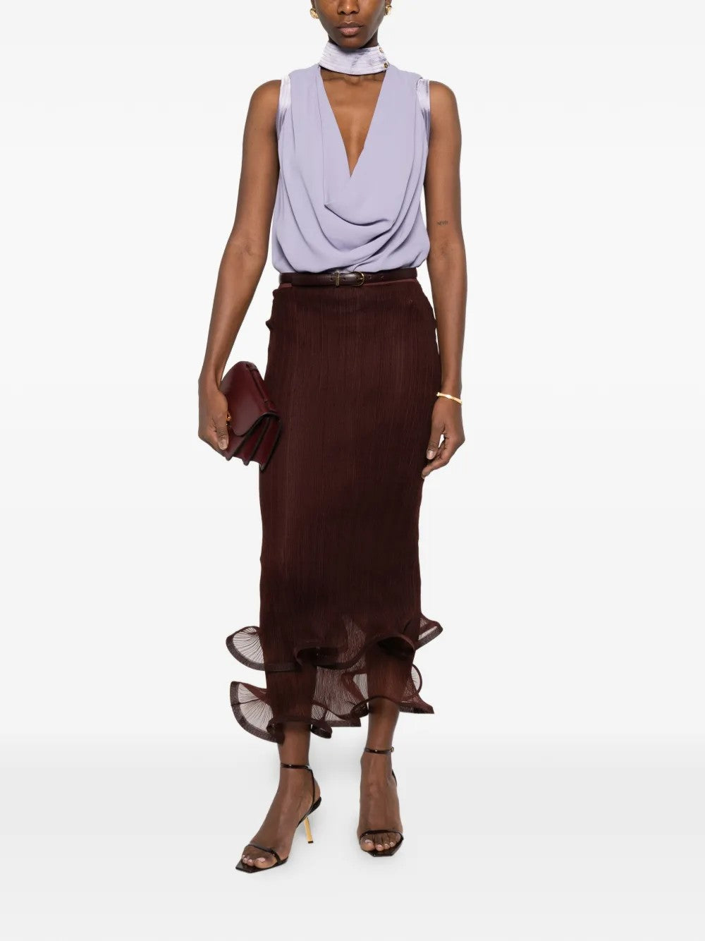 Elisabetta Franchi CAMICIE Viola