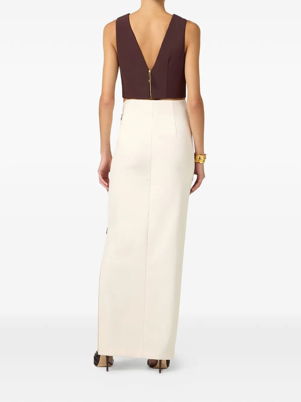 Elisabetta Franchi TOP Marrone
