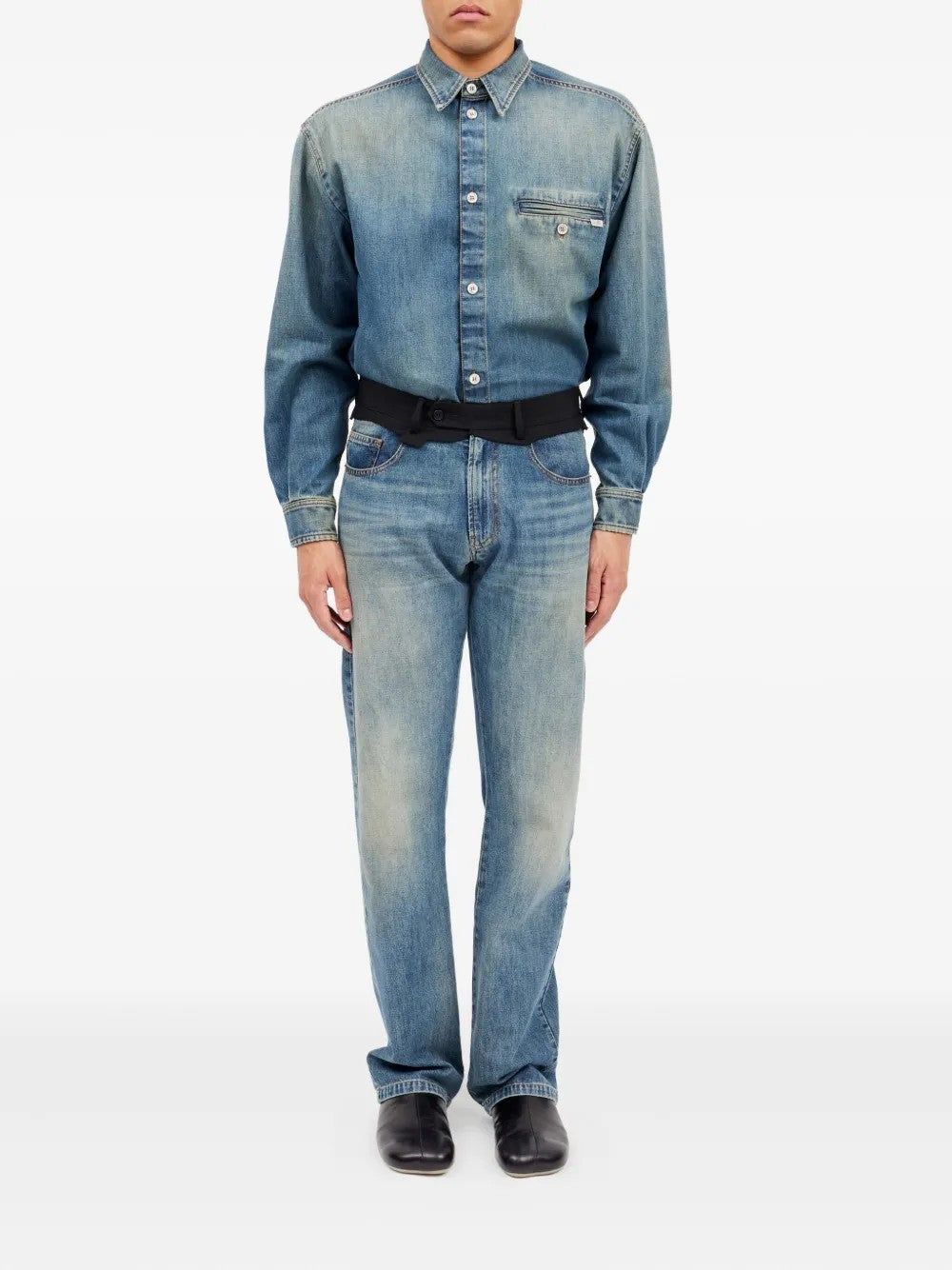 Mm6 Maison Margiela PANTALONI Blu