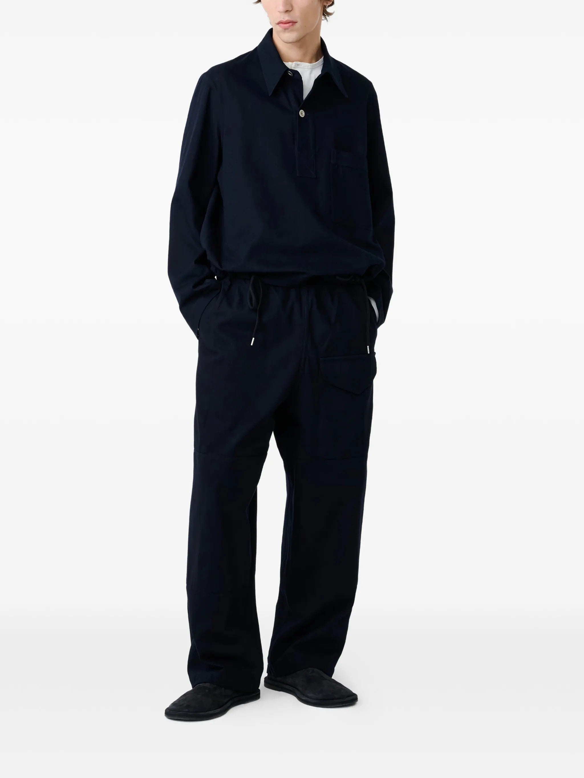 Studio Nicholson PANTALONI Blu