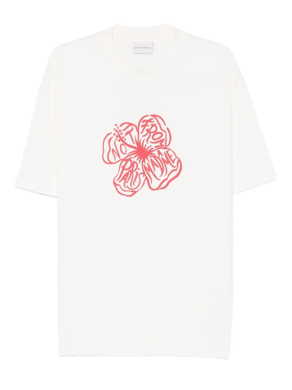 Drole De Monsieur T-SHIRT Bianco