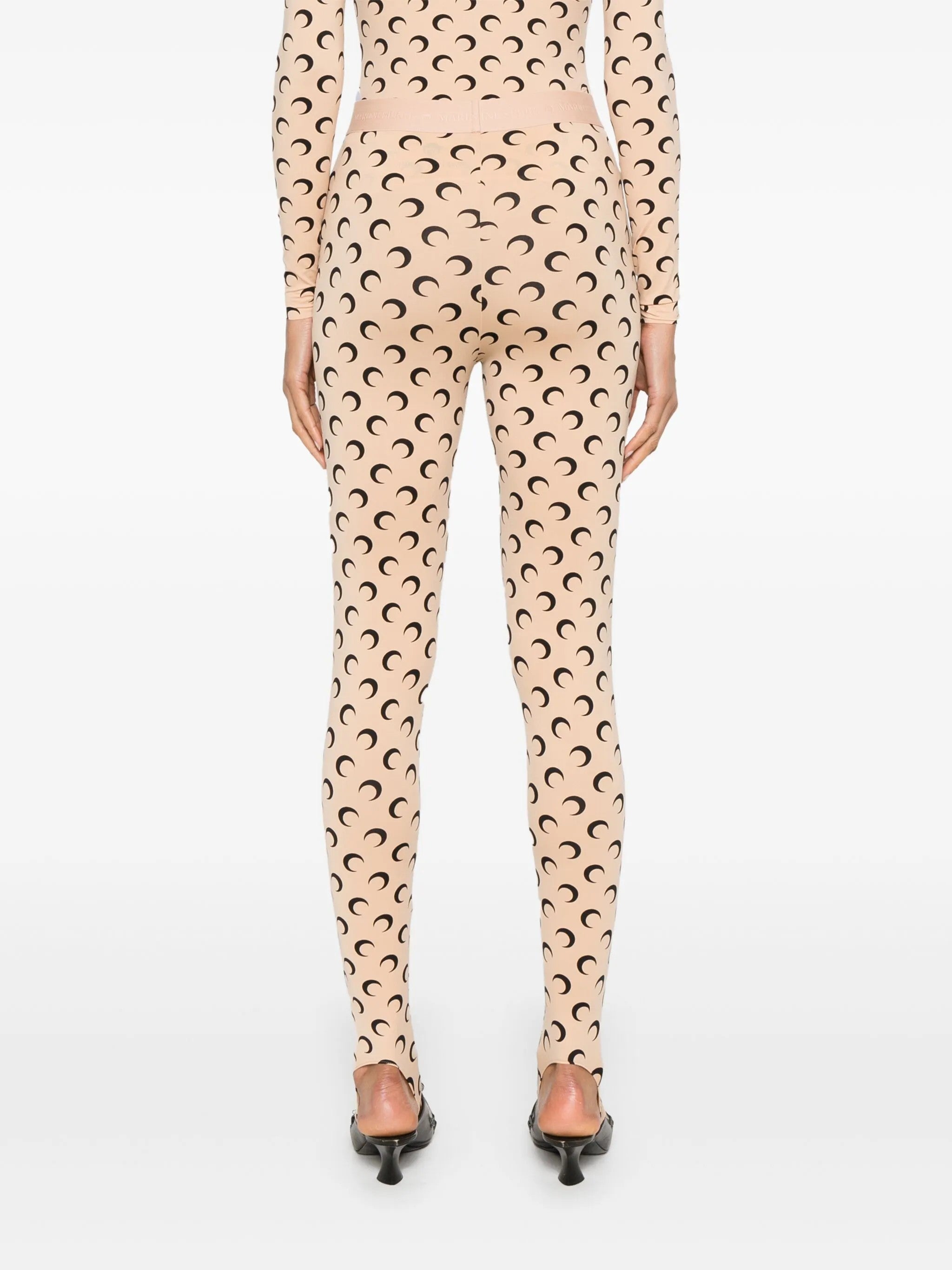 Marine Serre PANTALONI Beige