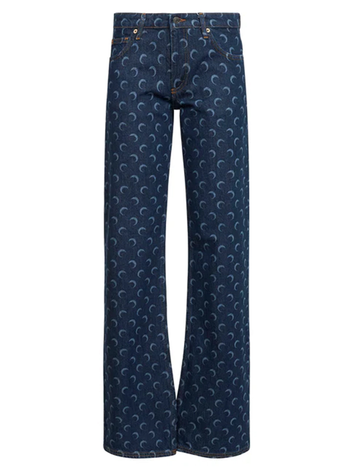 Marine Serre PANTALONI Blu