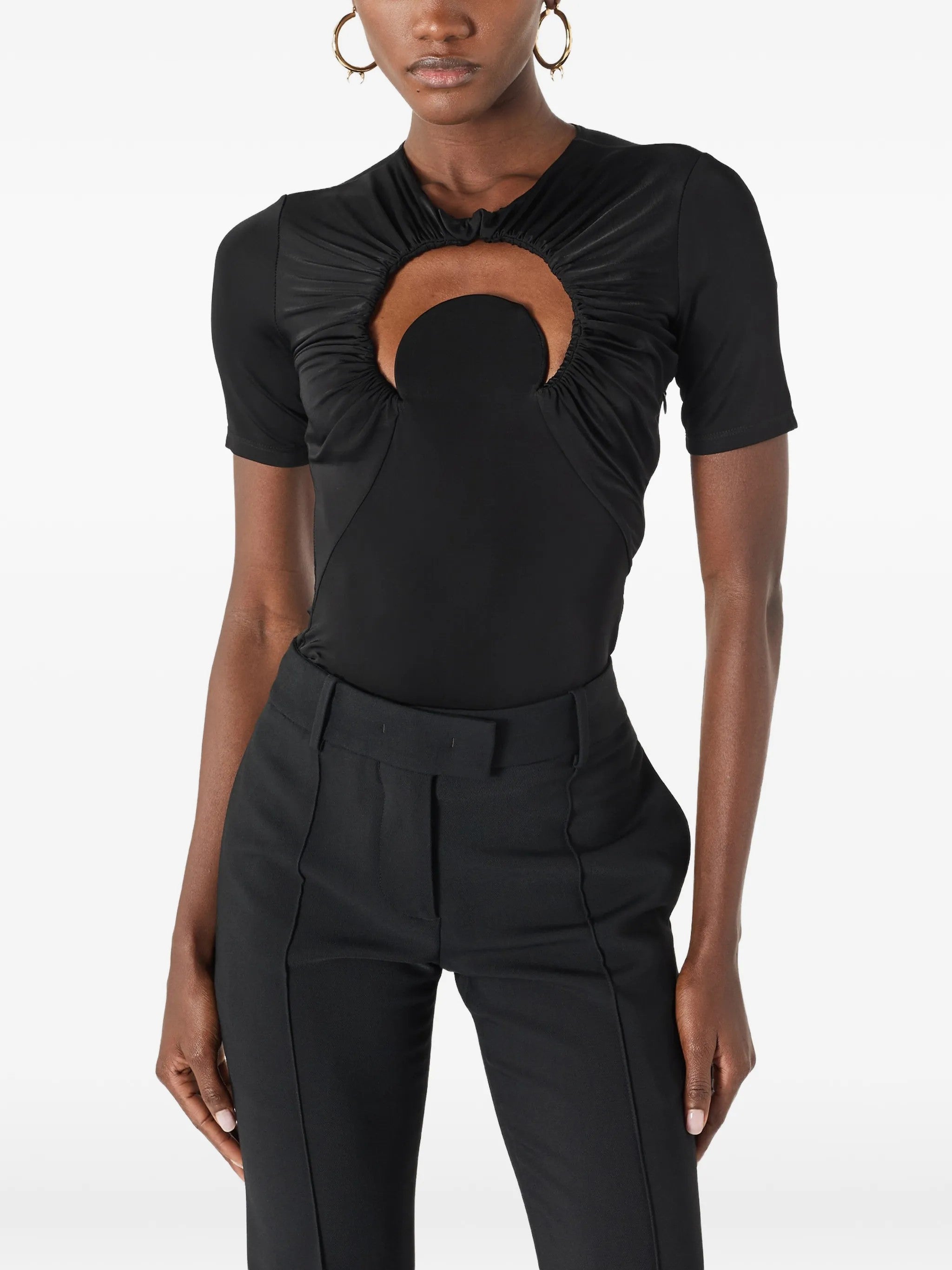 Marine Serre TOP Nero
