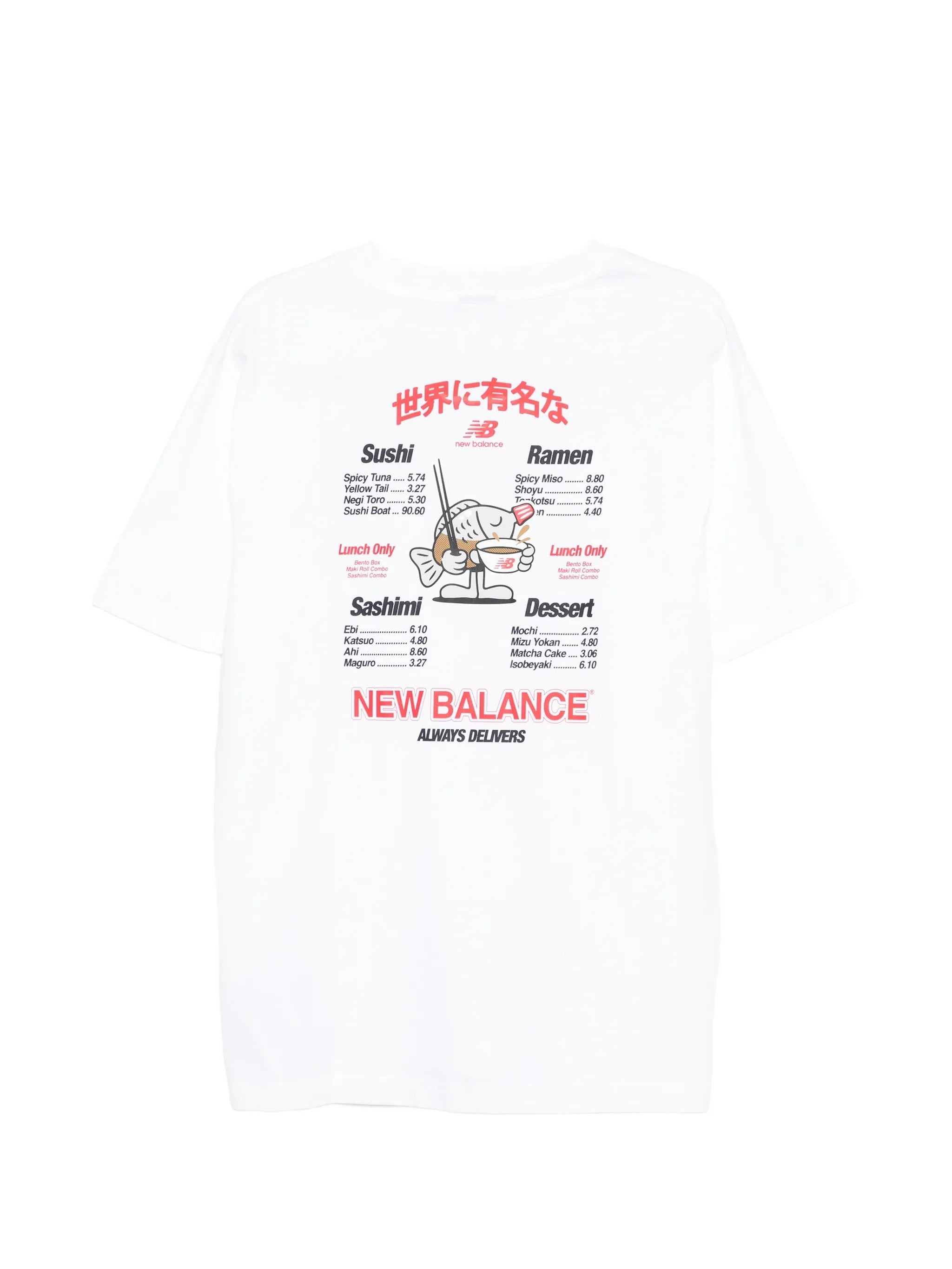 New Balance T-SHIRT Bianco