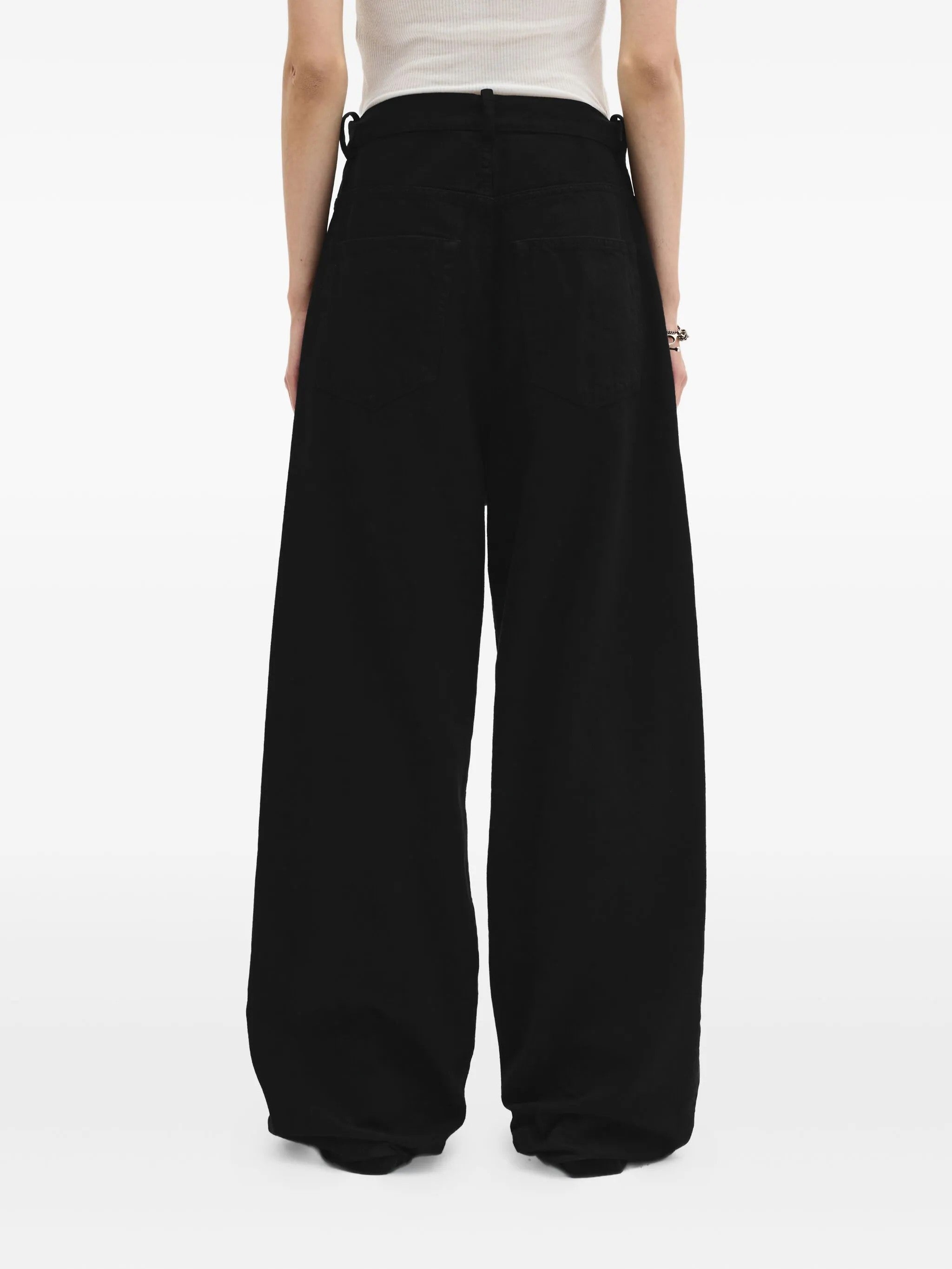 Ann Demeulemeester PANTALONI Nero