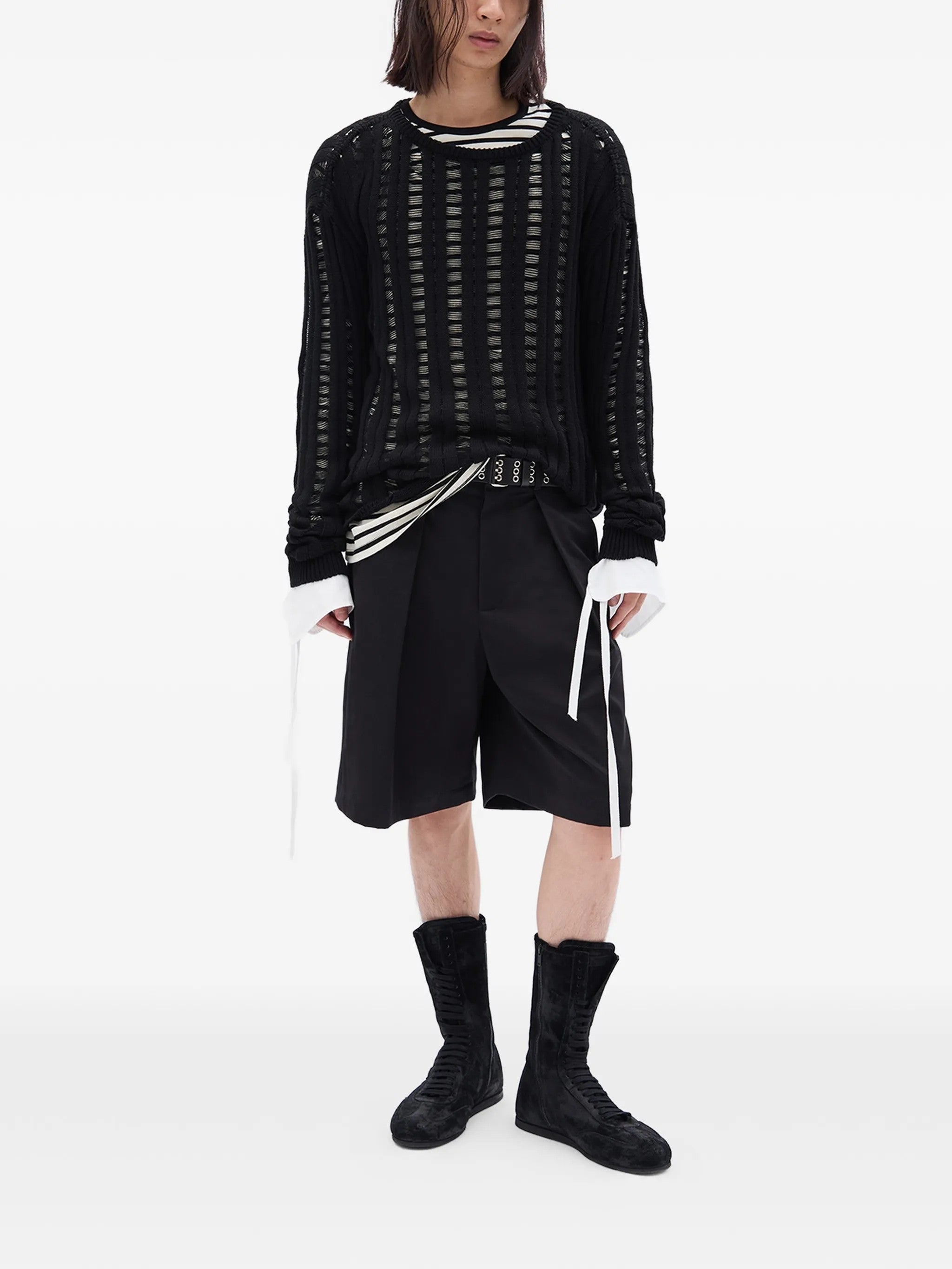 Ann Demeulemeester MAGLIERIA Nero