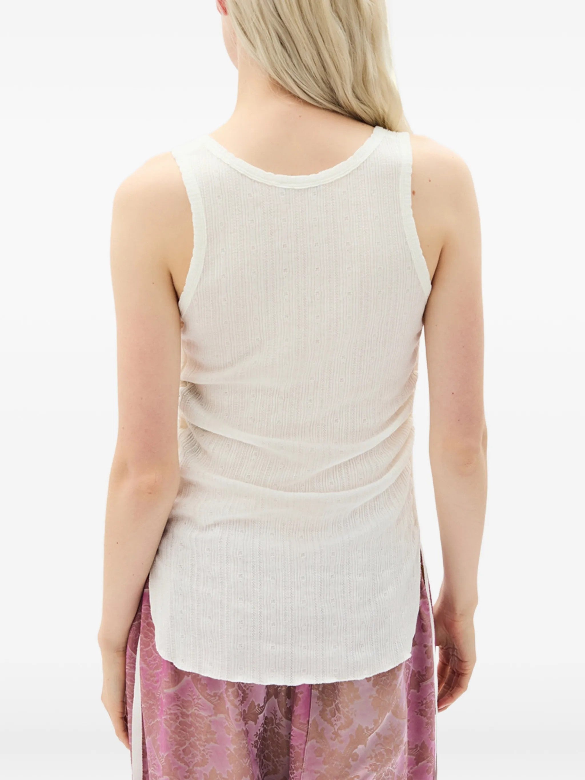 Ann Demeulemeester TOP Bianco