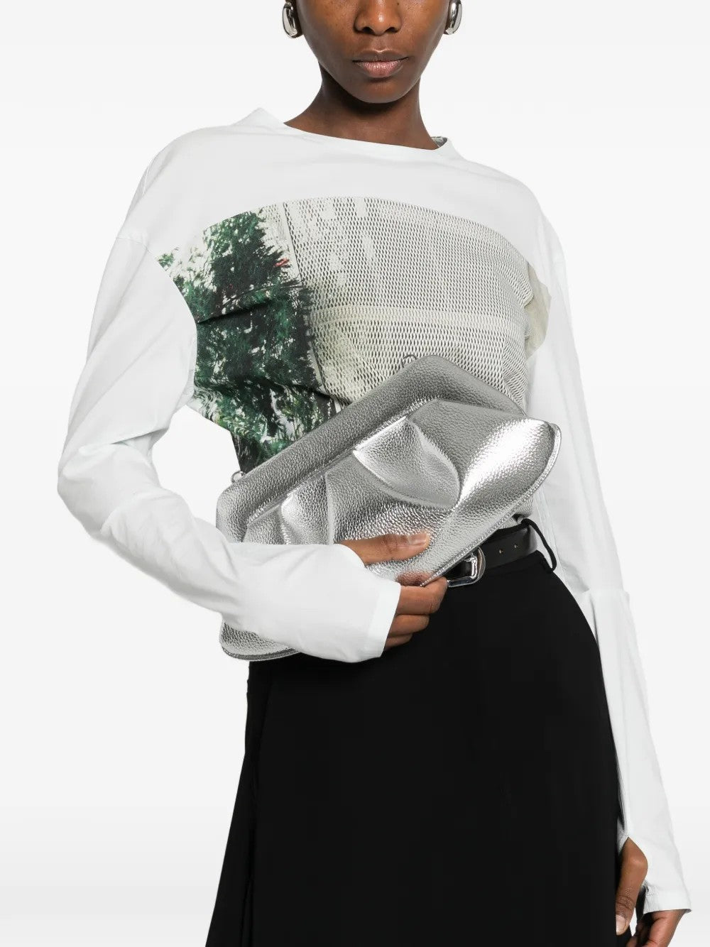 Themoirè BORSE A MANO Grigio