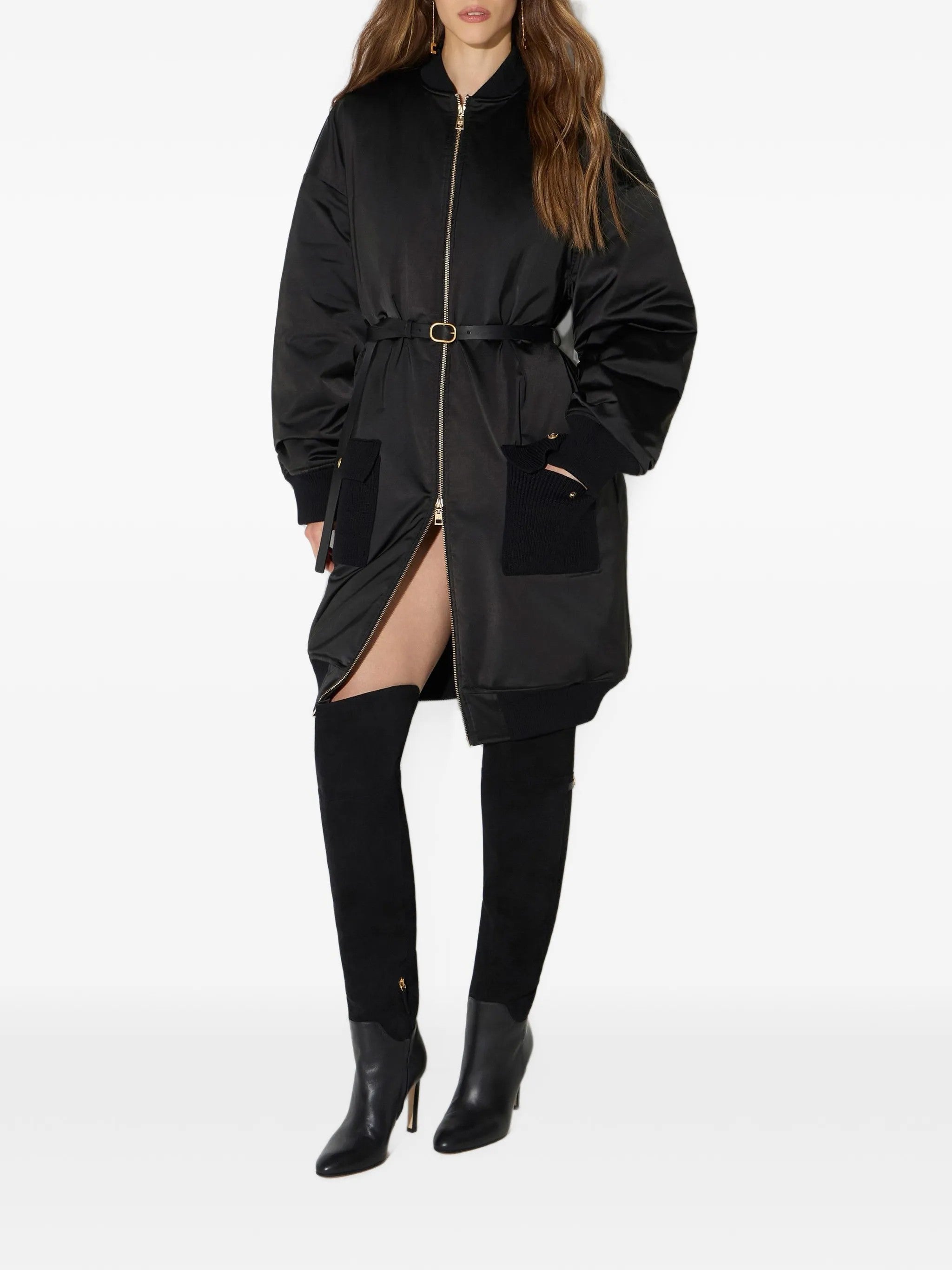 Elisabetta Franchi CAPPOTTI E PIUMINI Nero