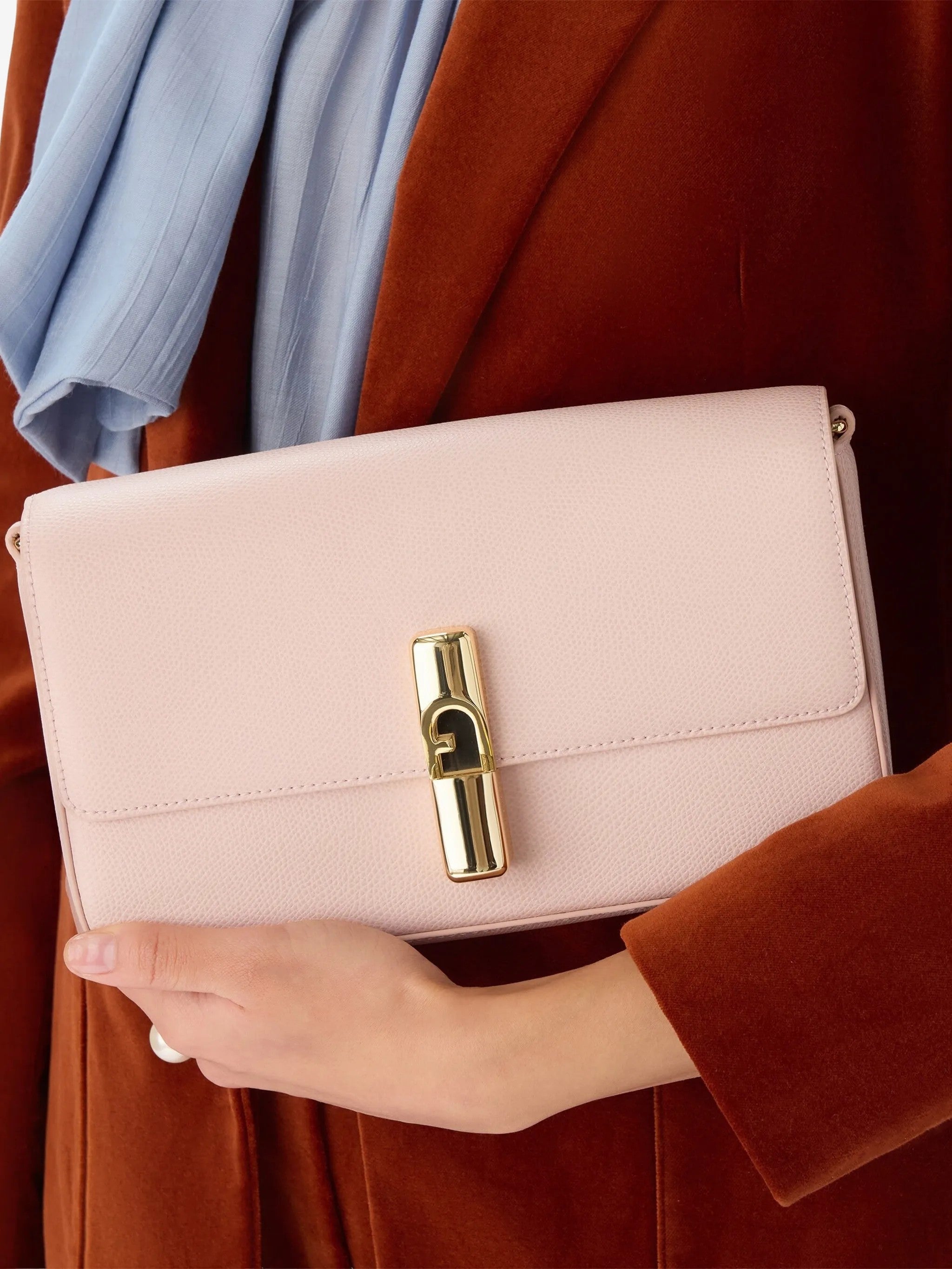 Furla BORSE A TRACOLLA Rosa