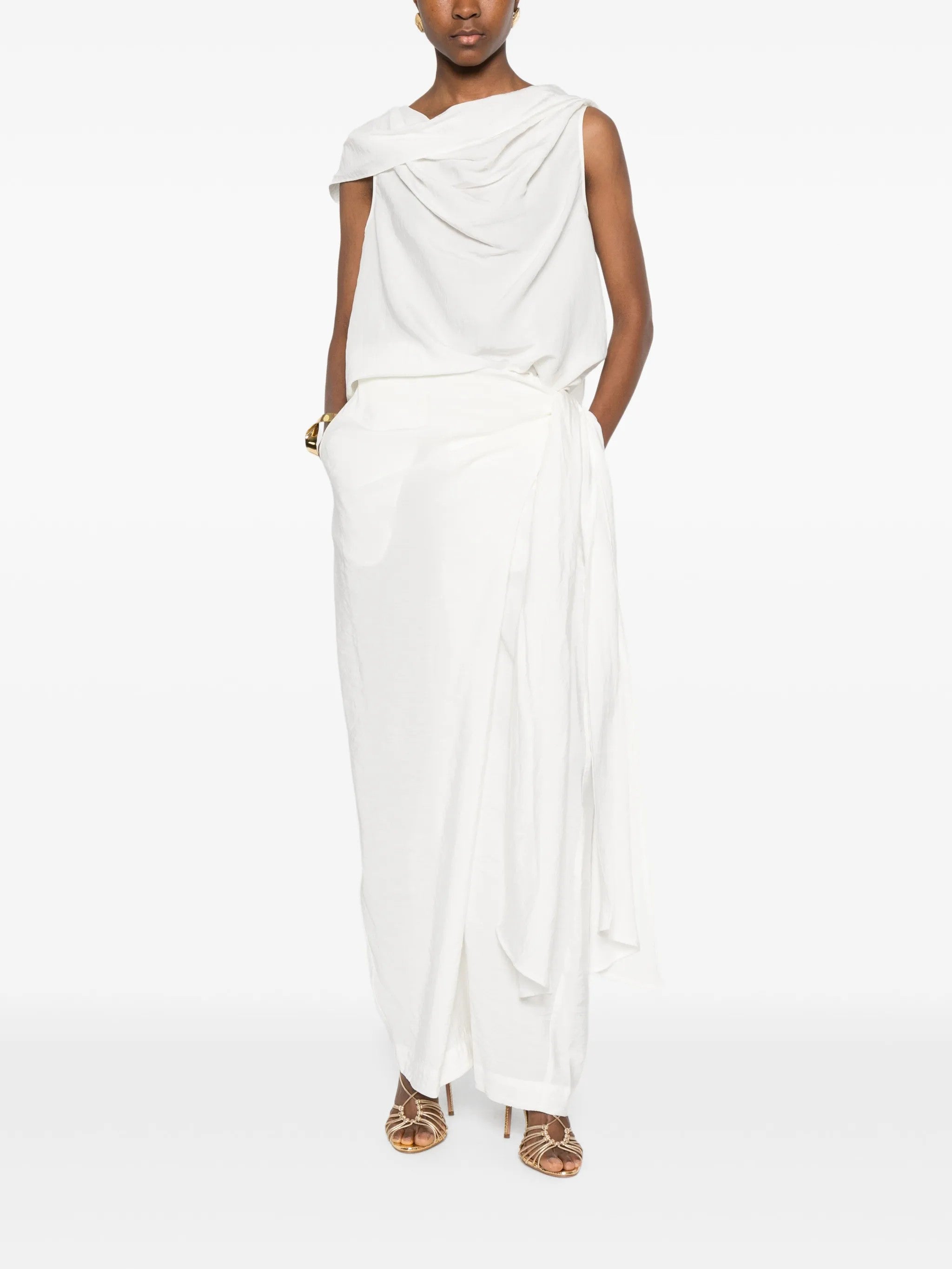 Su PANTALONI Bianco
