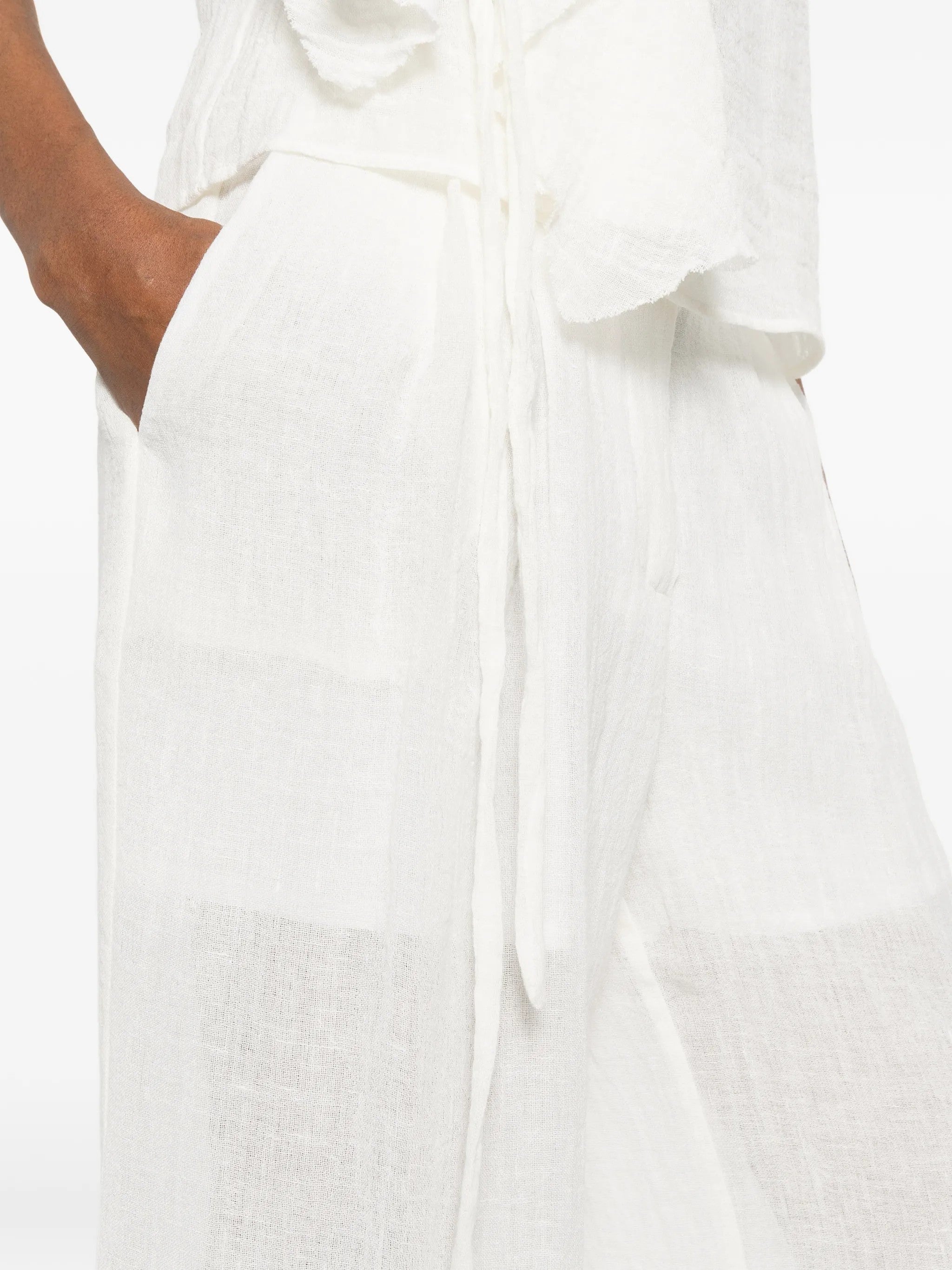 Su PANTALONI Bianco