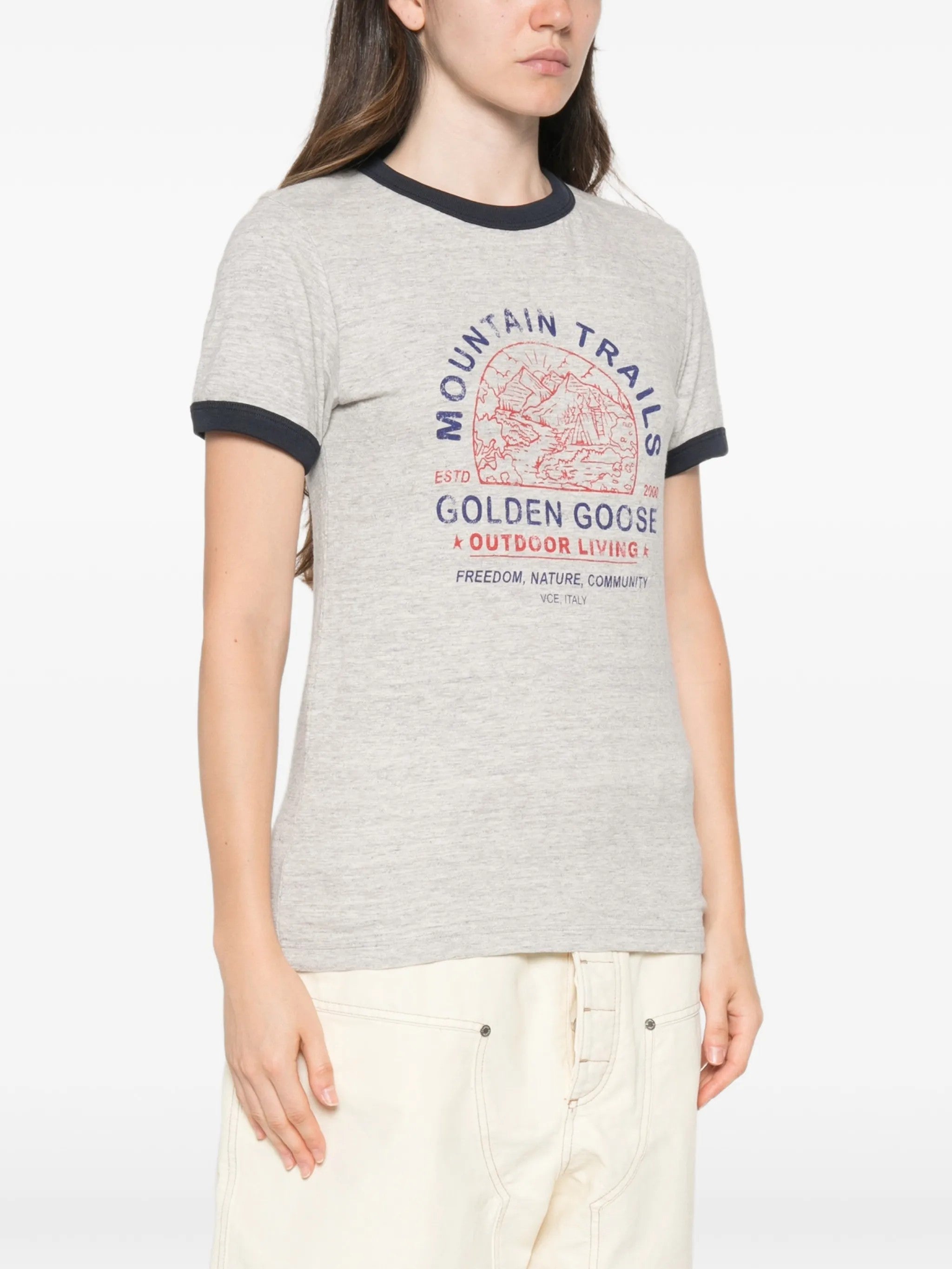 Golden Goose T-SHIRT Grigio