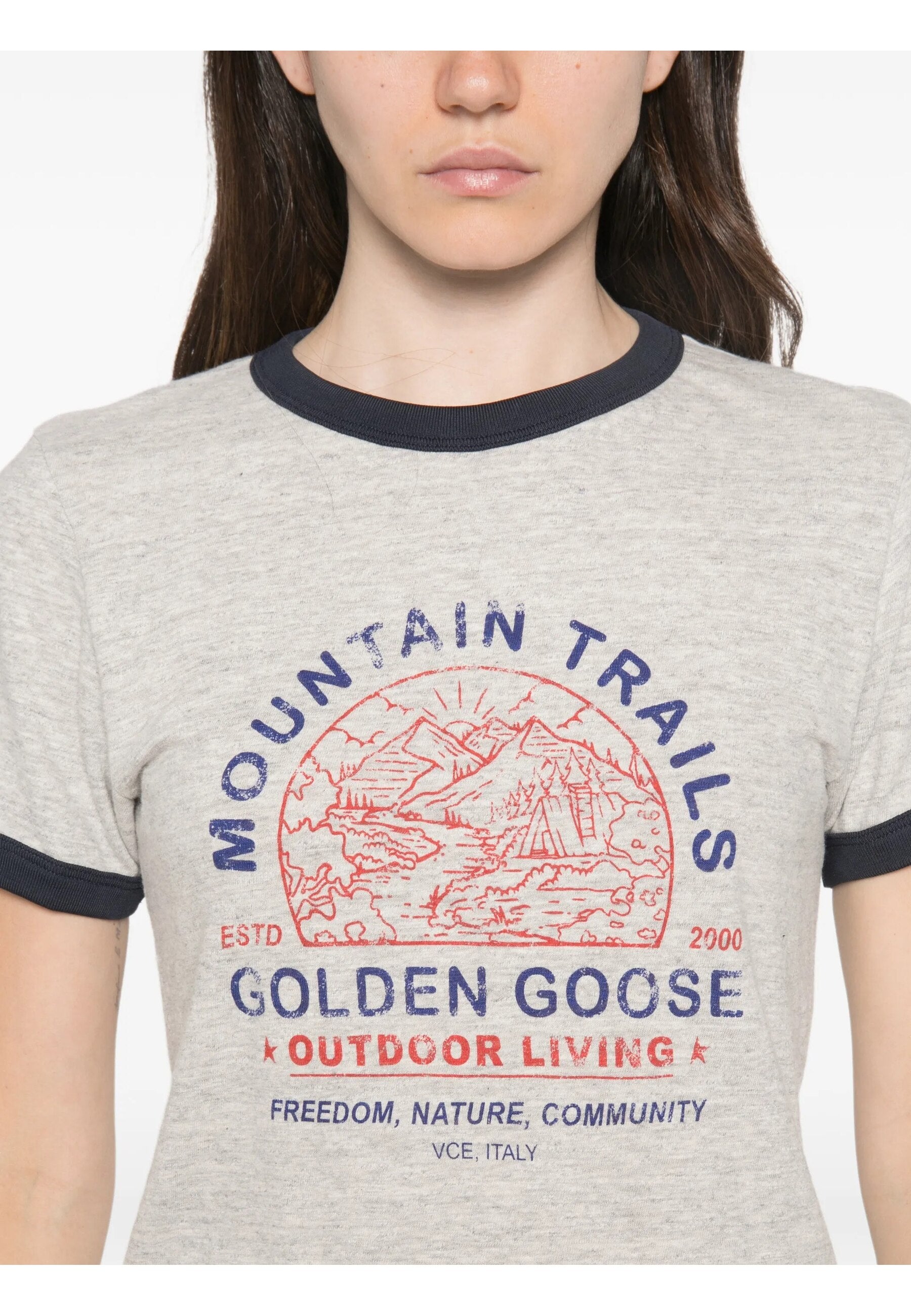 Golden Goose T-SHIRT Grigio