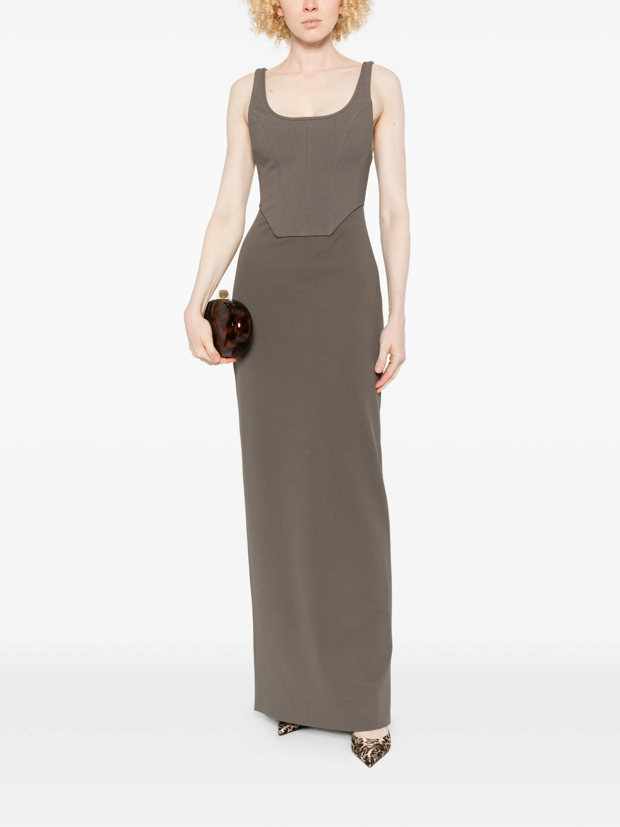 Solace London VESTITI Marrone