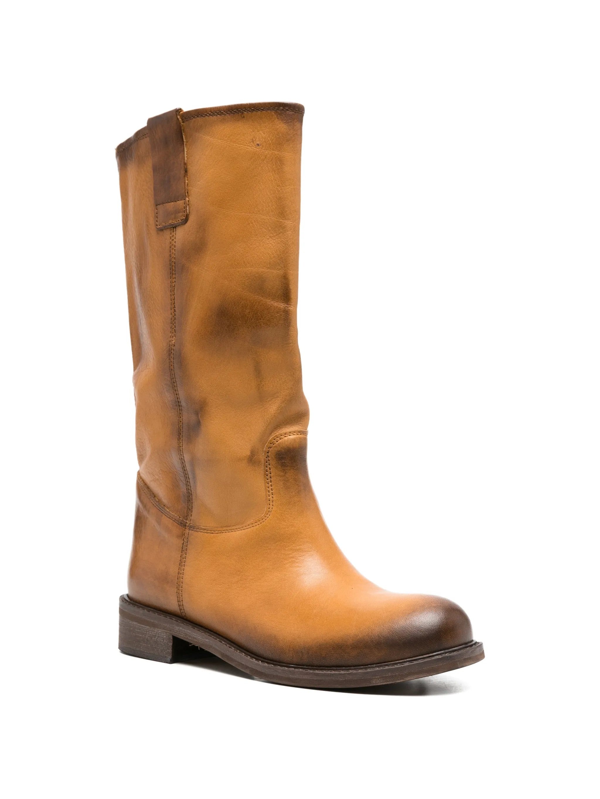 Gisel Moire STIVALI Beige
