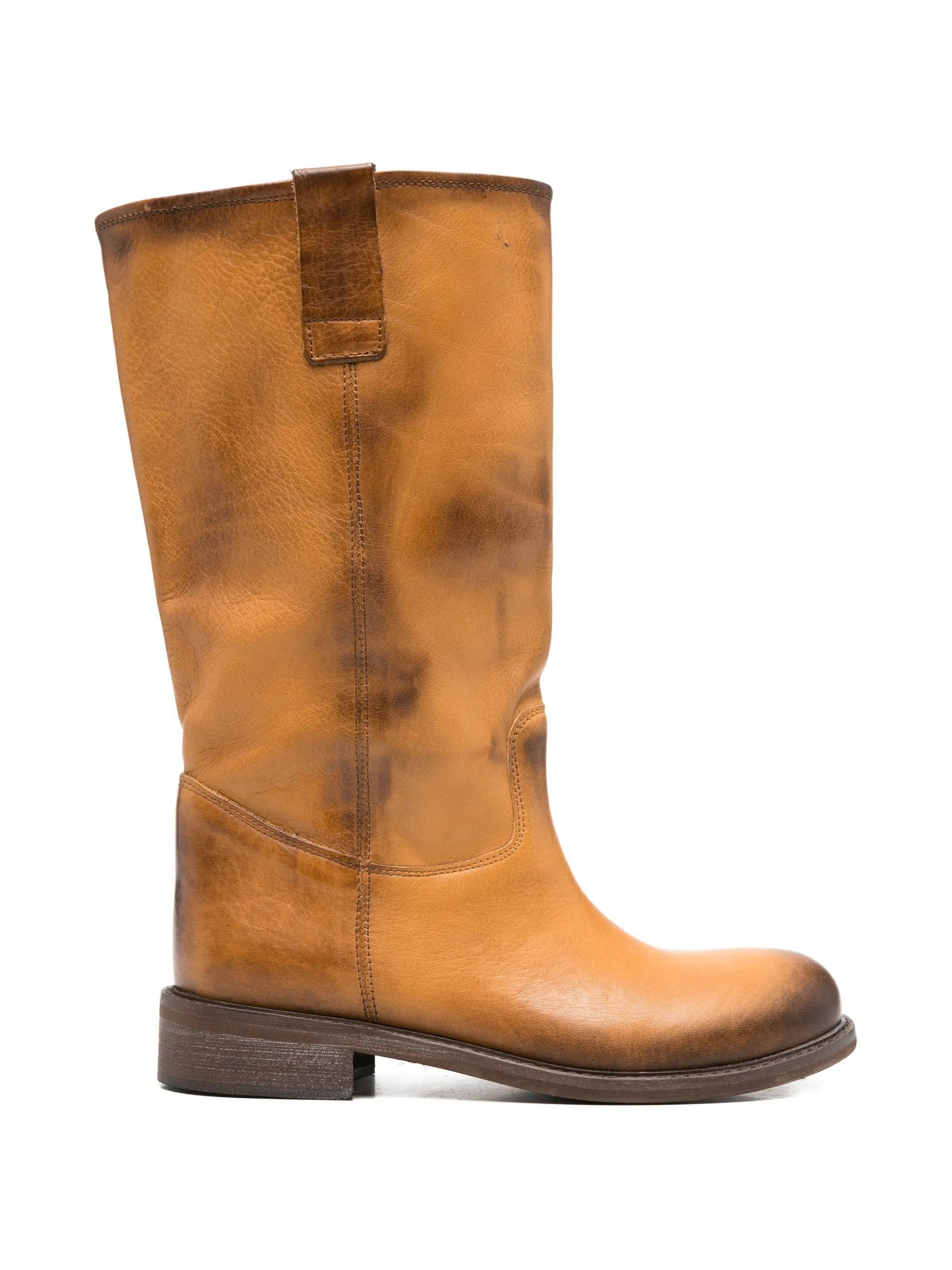 Gisel Moire STIVALI Beige