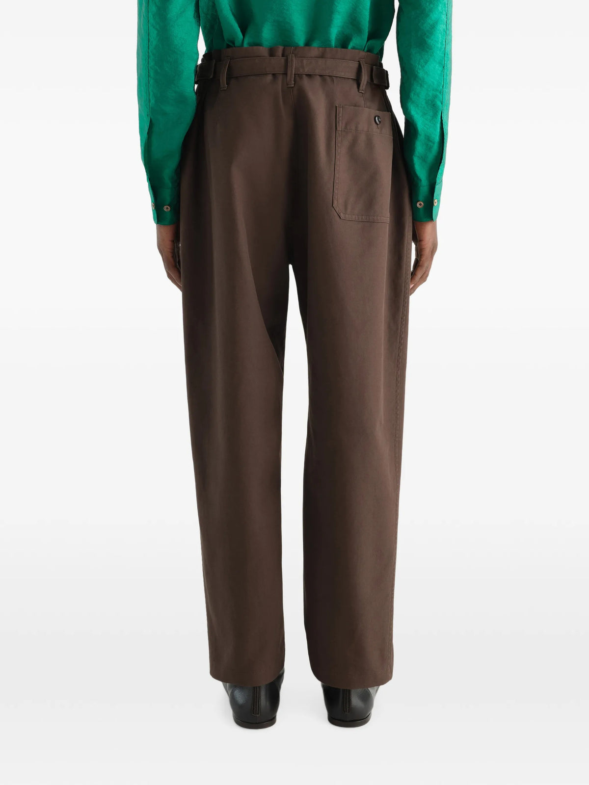 Lemaire PANTALONI Marrone