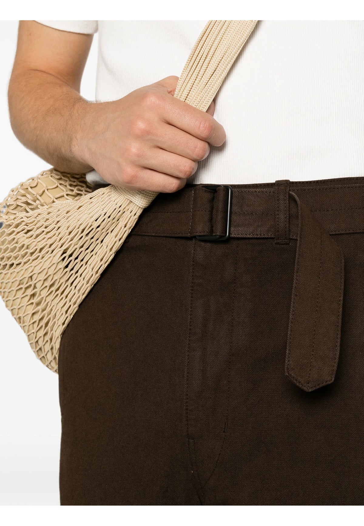 Lemaire PANTALONI Marrone