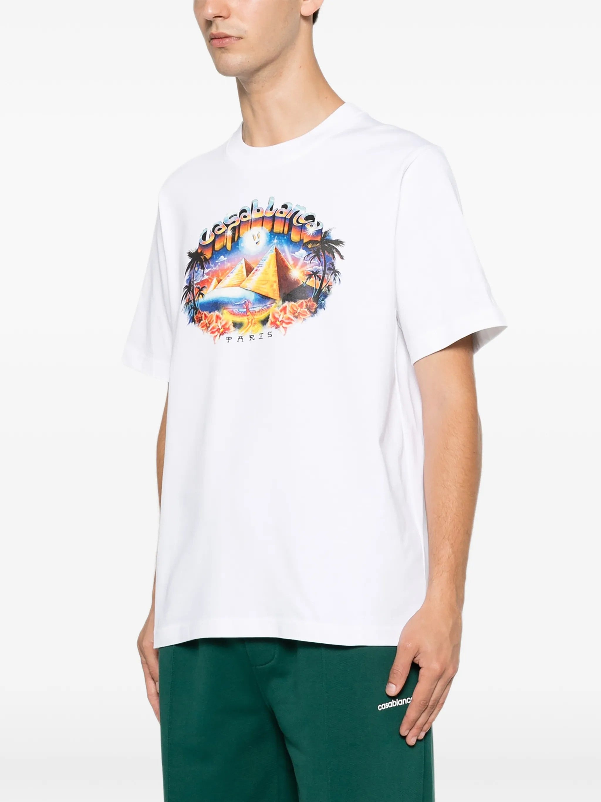 Casablanca T-SHIRT Bianco