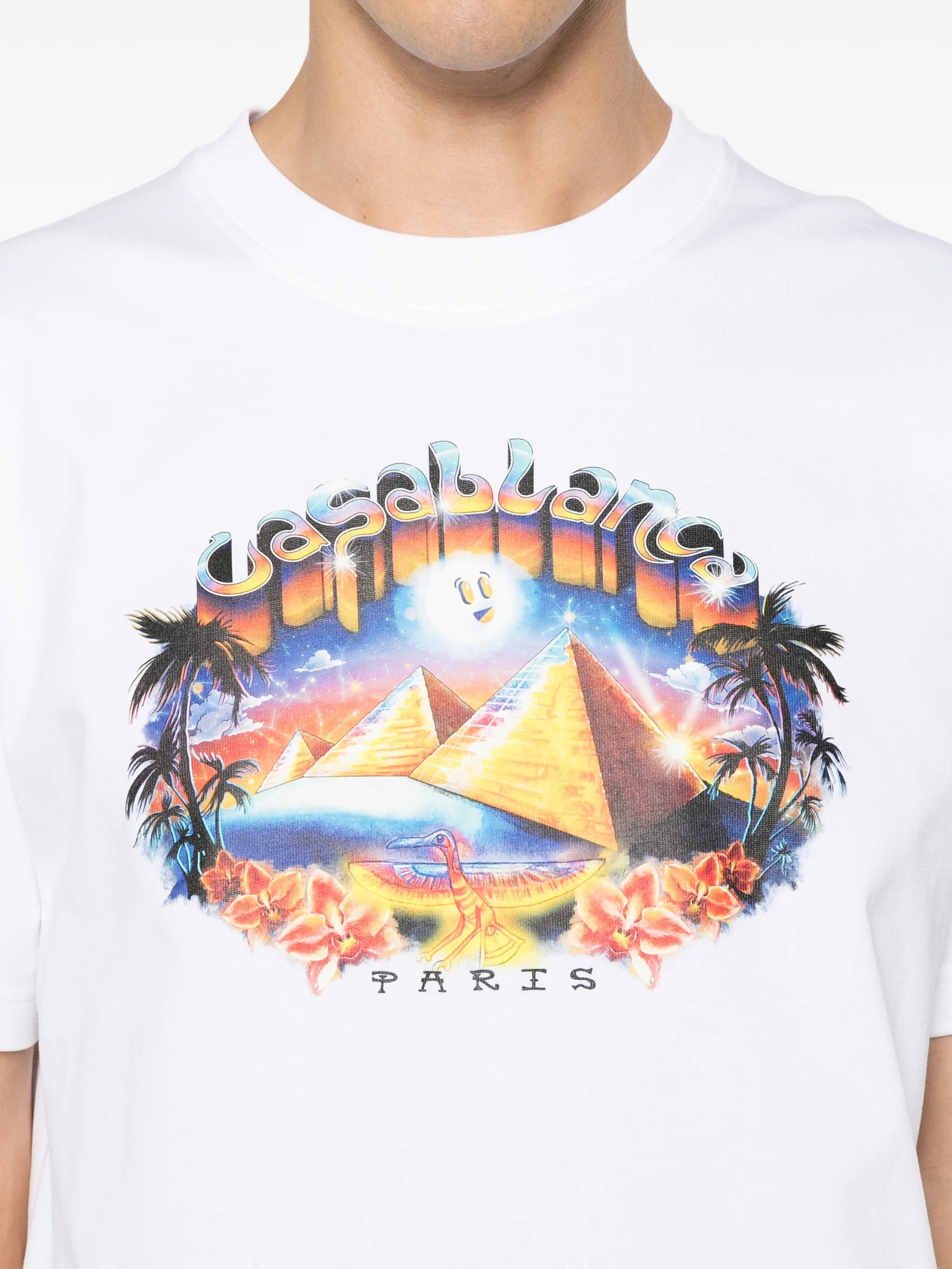 Casablanca T-SHIRT Bianco