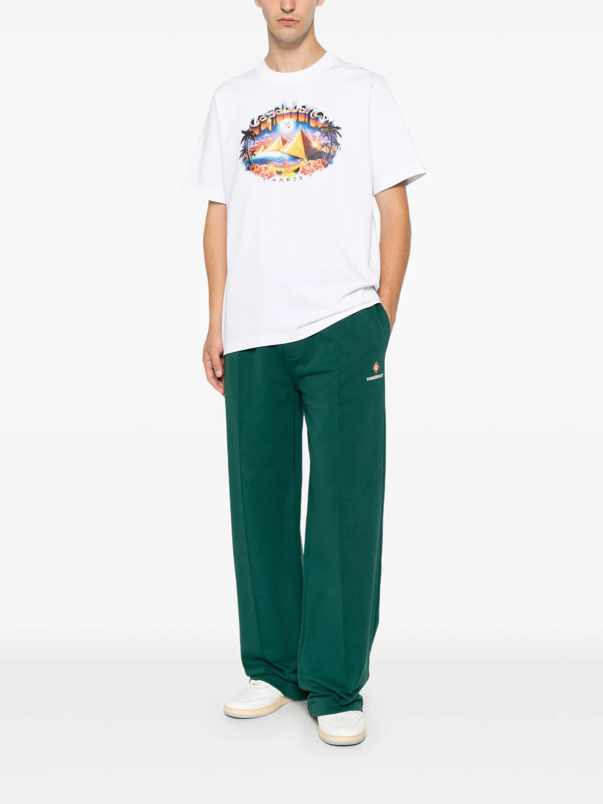 Casablanca T-SHIRT Bianco